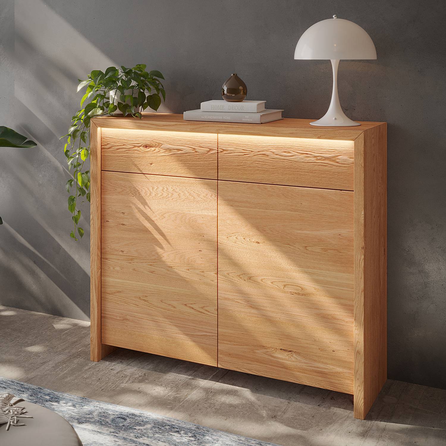 Massive Kommode Bahan mit Türen kaufen