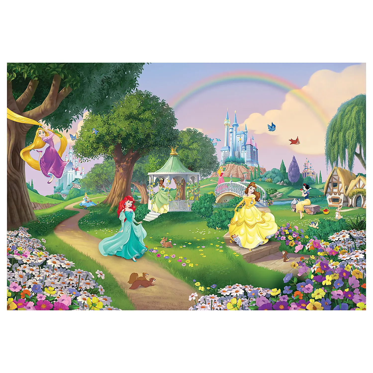 Princess Fototapete Disney Rainbow
