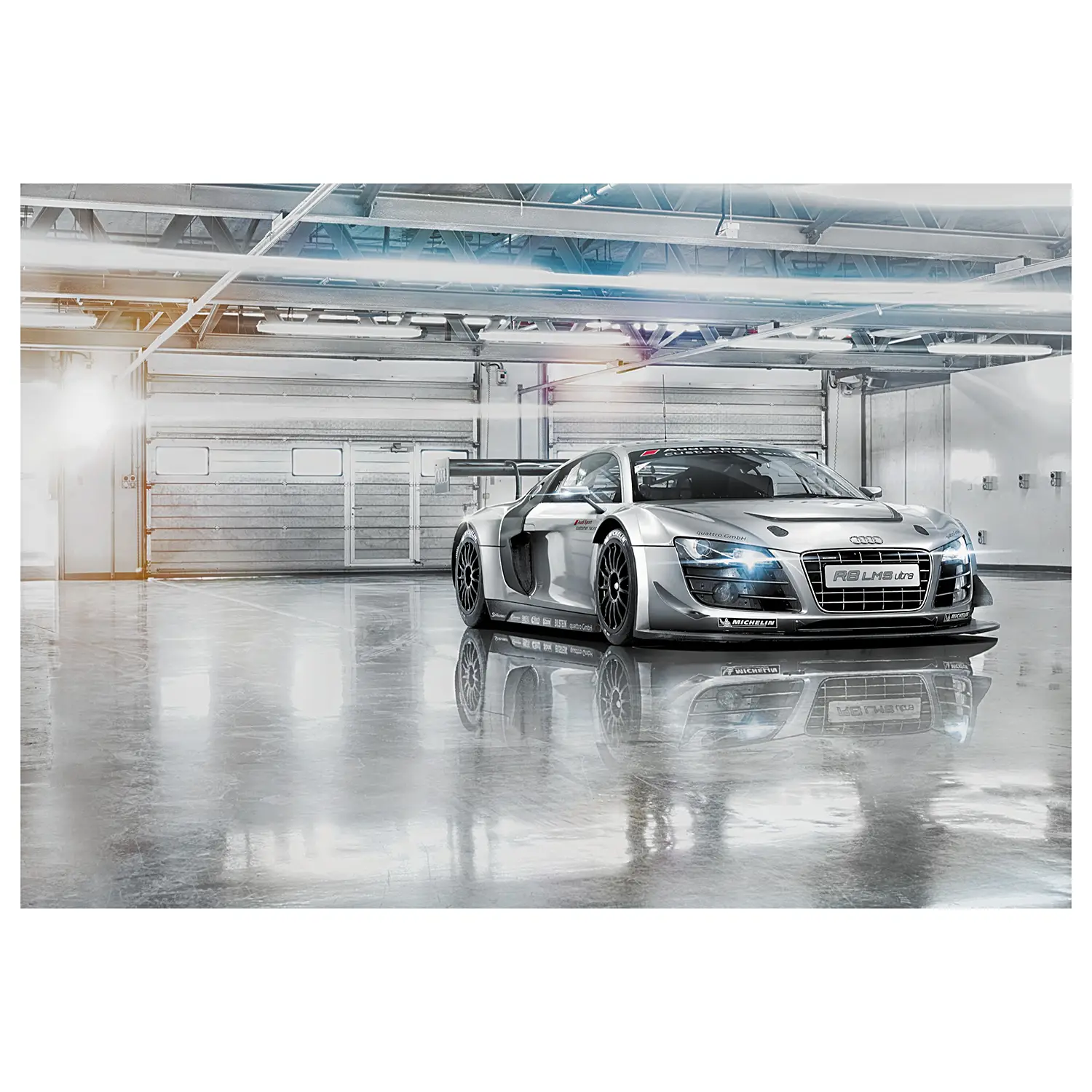 Audi R8 Fototapete Mans Le