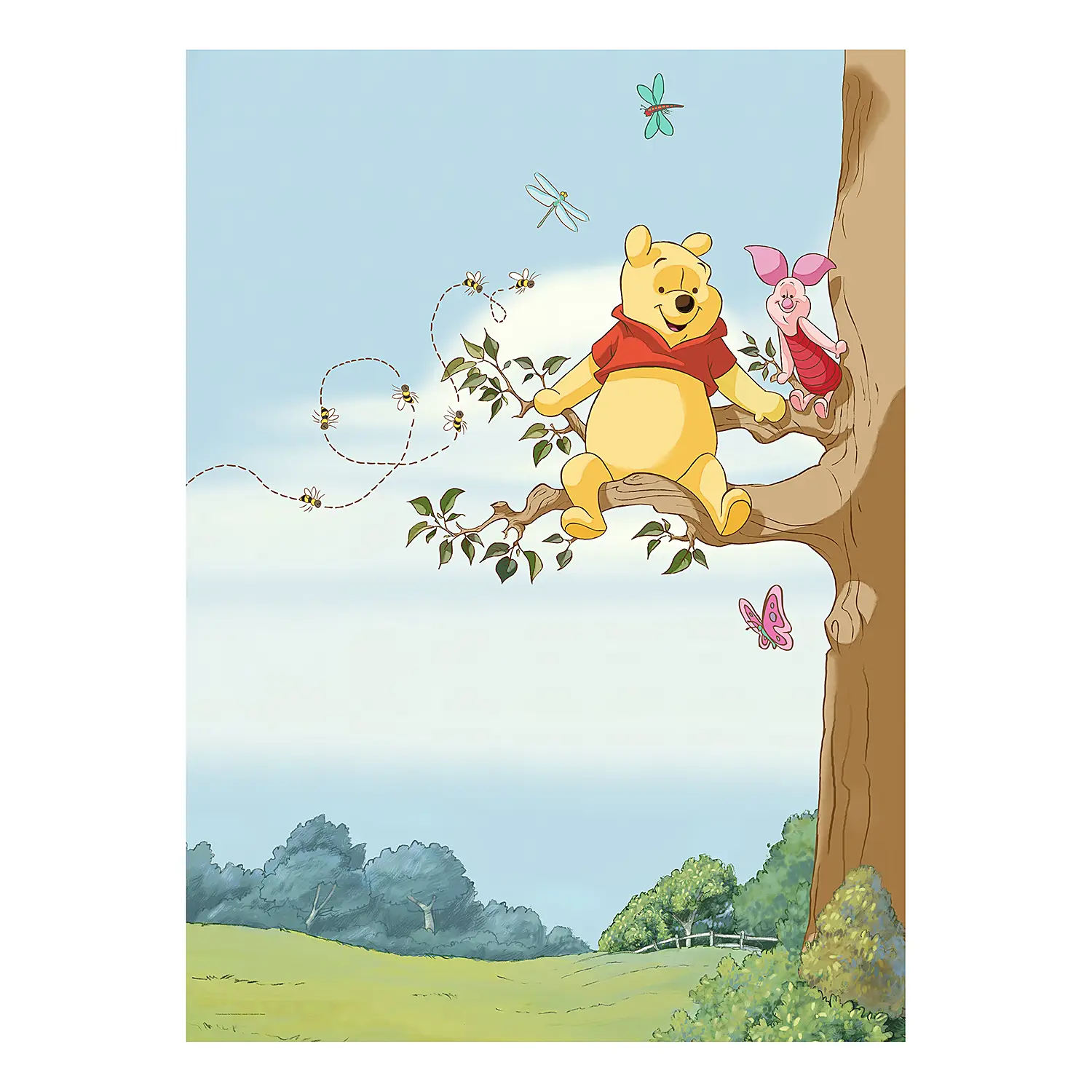 Pooh Fototapete Tree Winnie