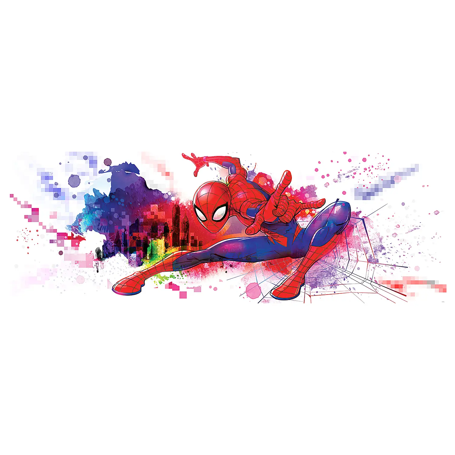 Graffiti Fototapete Art Spider Man