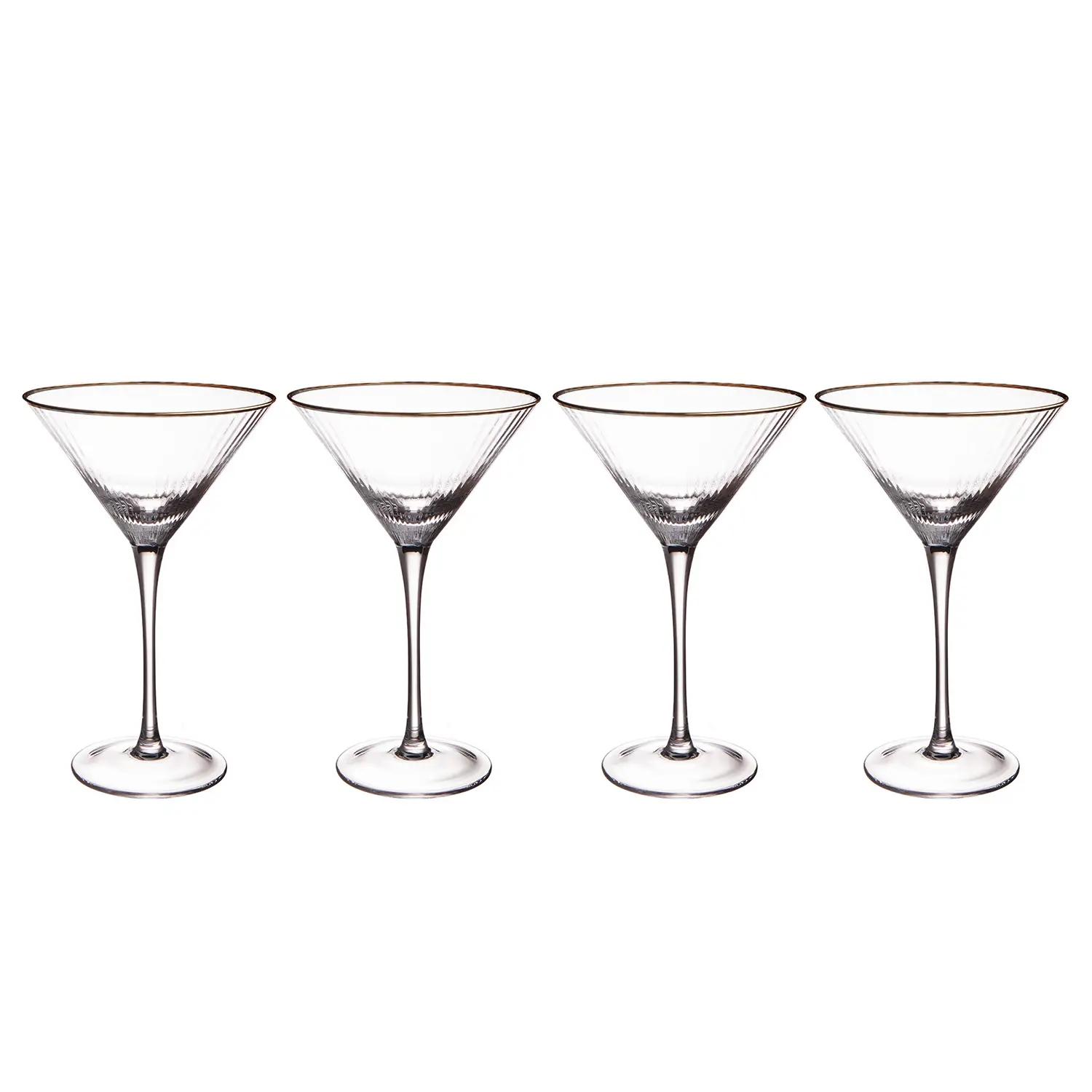 Martiniglas-Set GOLDEN TWENTIES 4er-Set | Gläser-Sets