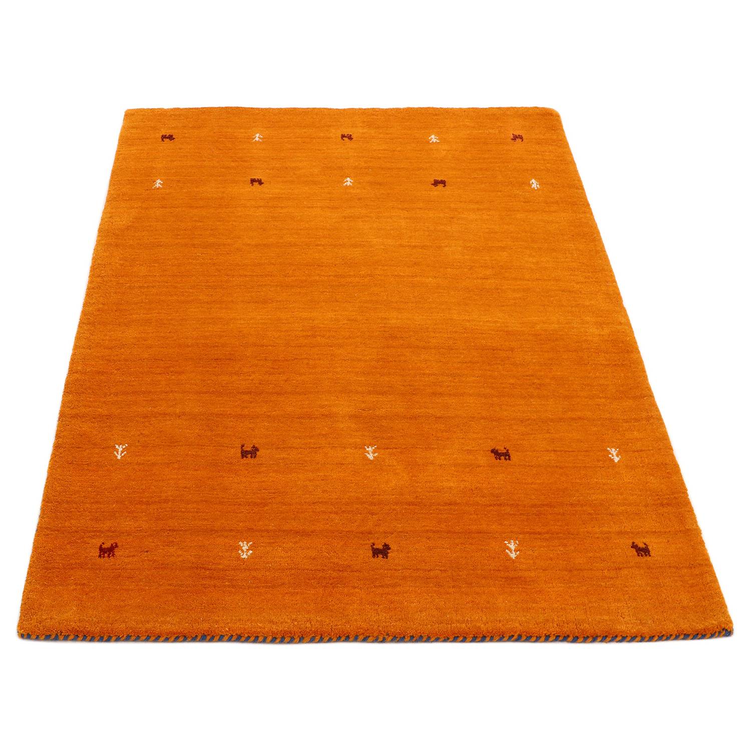 WOOLGROUND Teppich Aus Mongolischer Schurwolle – 80x150 Cm, Dichter Flor, Wollsiegel-zertifiziert, Für Fußbodenheizung