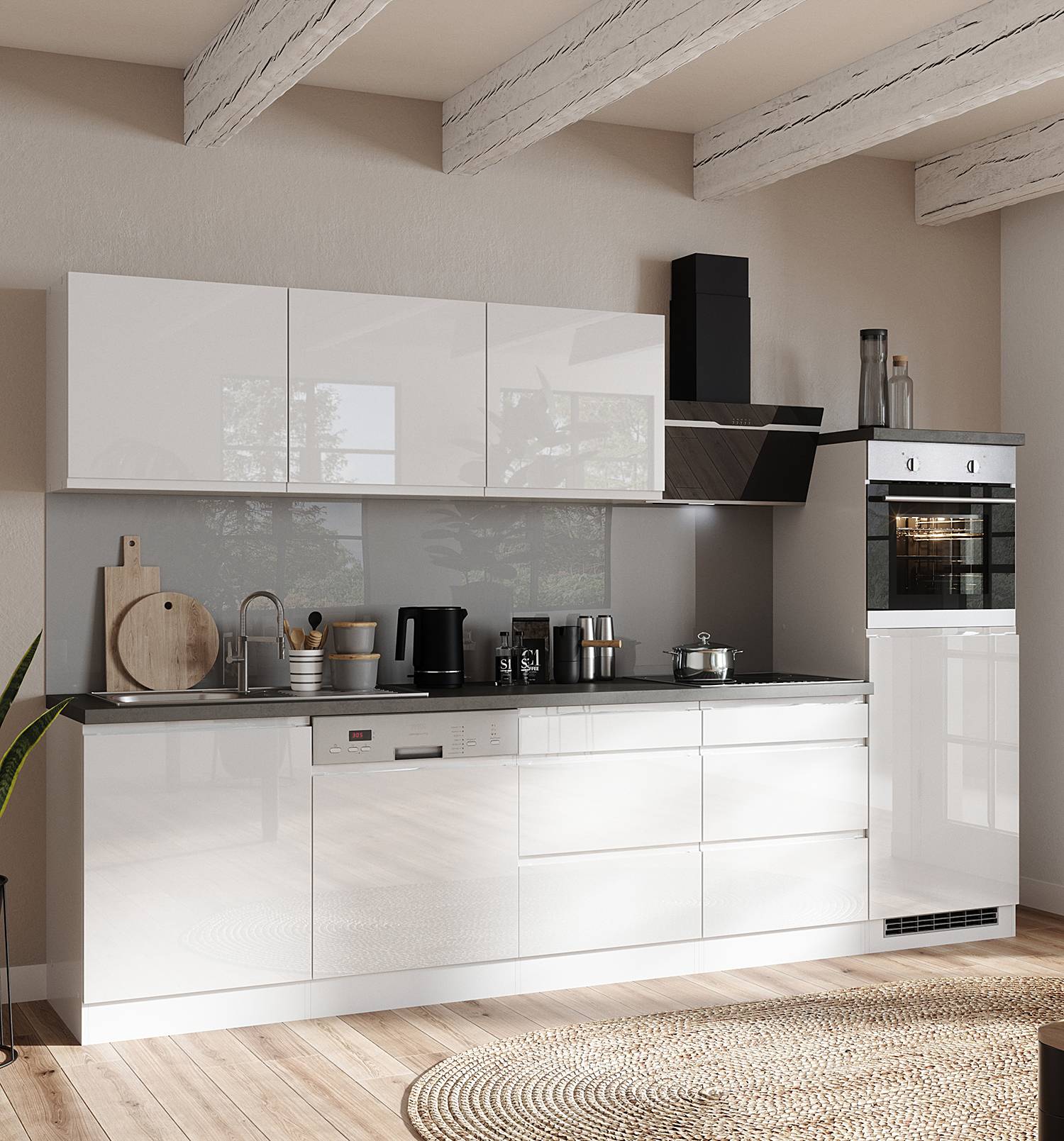 Küchen Unterschrank Schrankauszug 30 Cm Küche ARO Produktbild-Vorschau 12