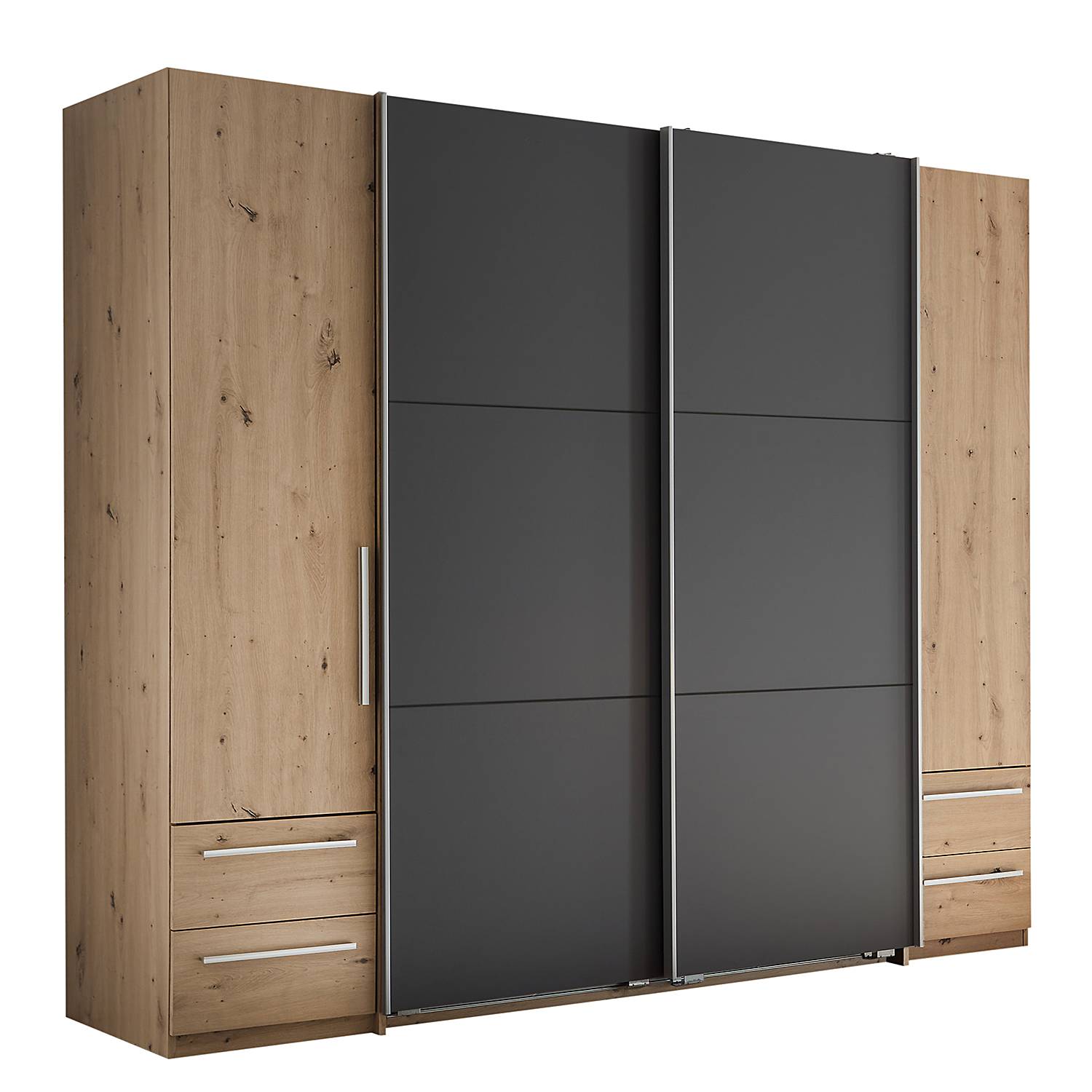 Kleider-Schrank Moon 270cm 2 Schwebetüren Schrank UVP offers 676,- NEU