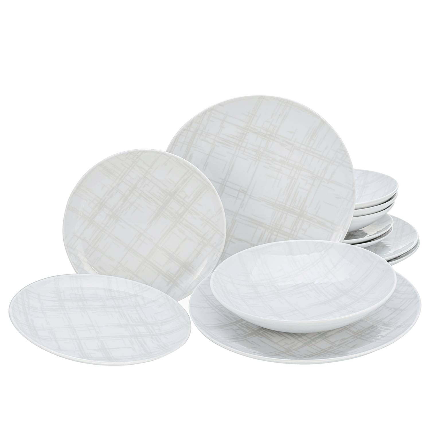 Assiettes à dessert spode - France