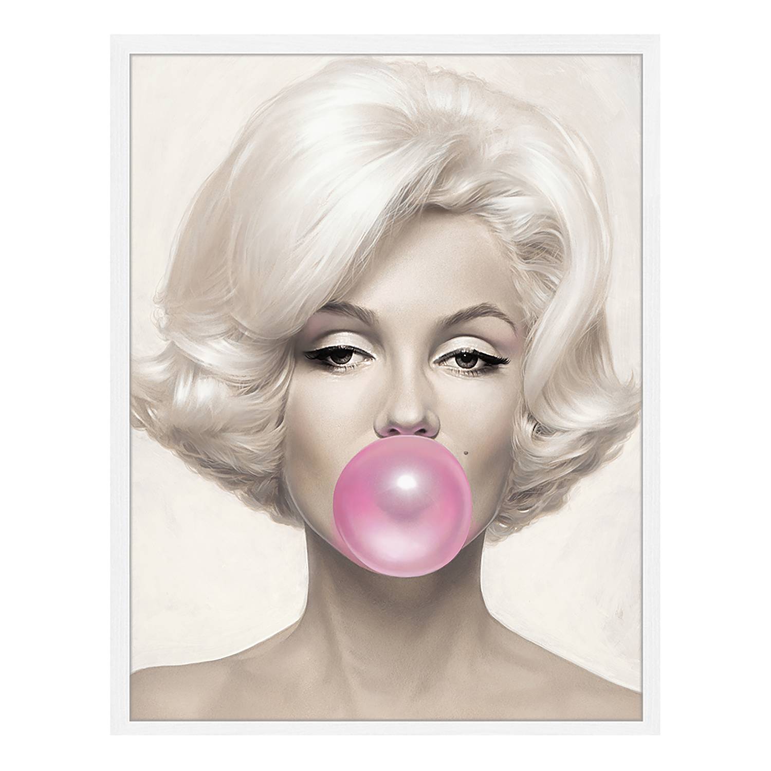 Tableau déco Marilyn Bubble Gum | Je commande ! | home24