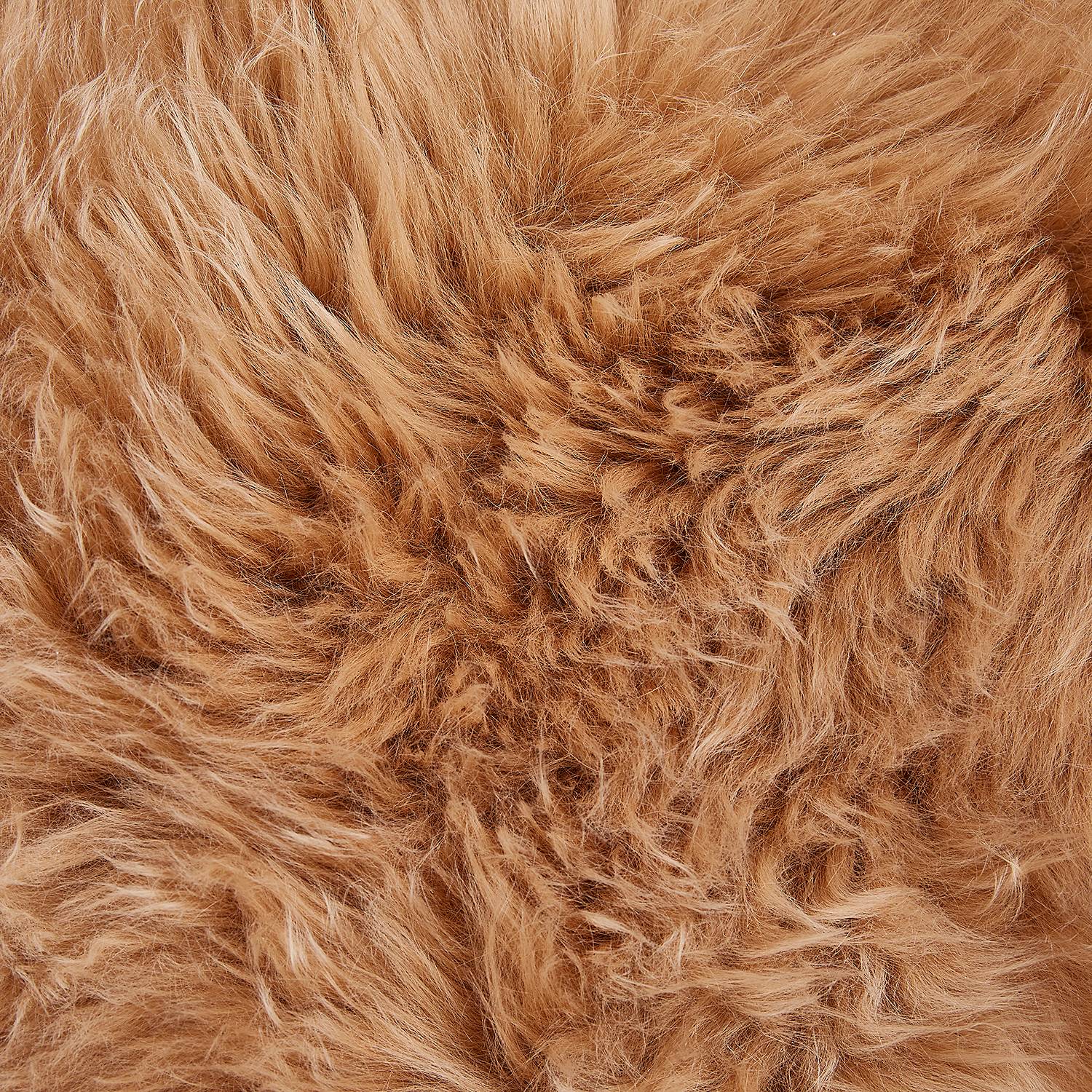 Demi-coussin Peau De Mouton Et Cuir – La Table En Laine CA – Bon état