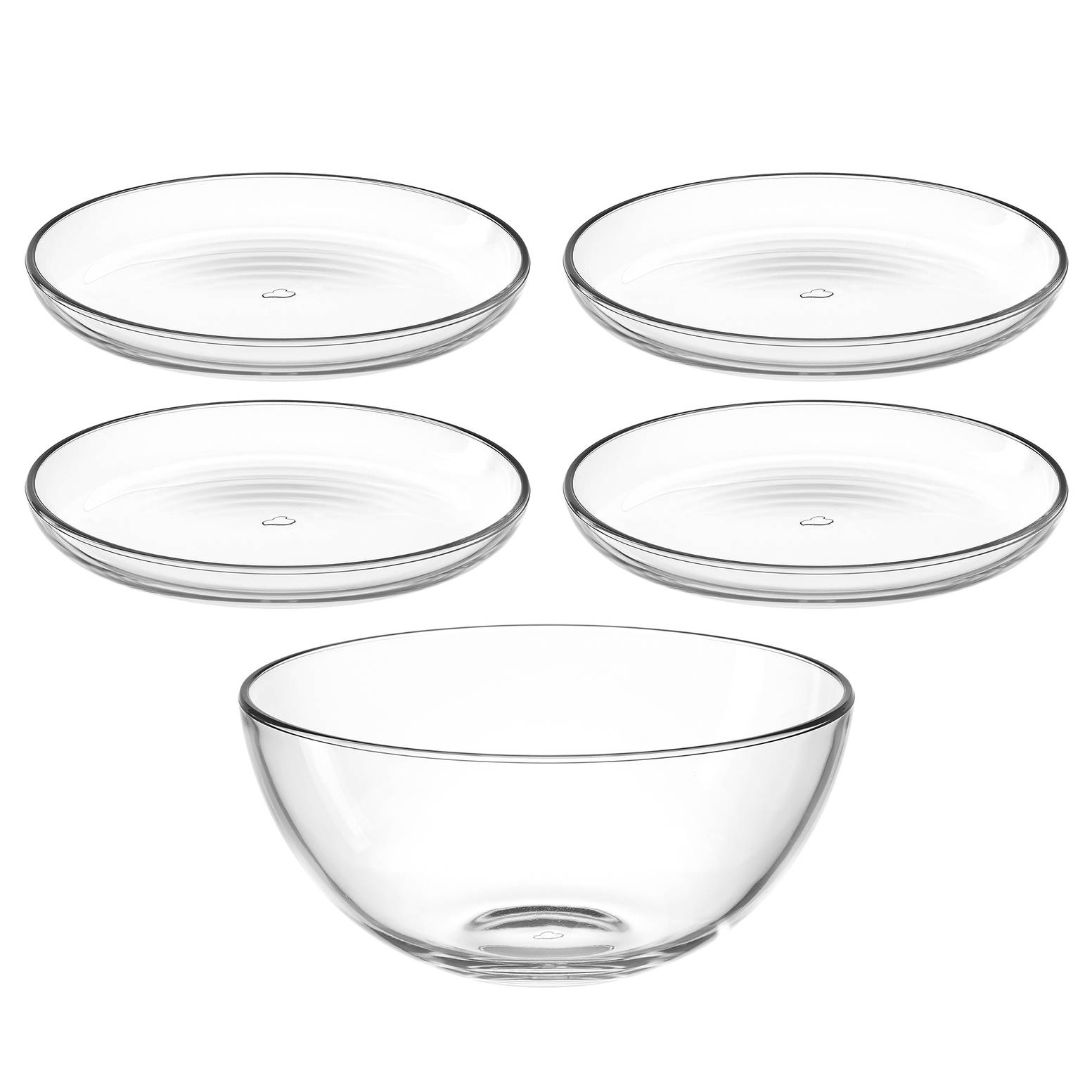 Vase Cylindrique En Verre Transparent 10x10x61 Cm | Maisons Du Monde