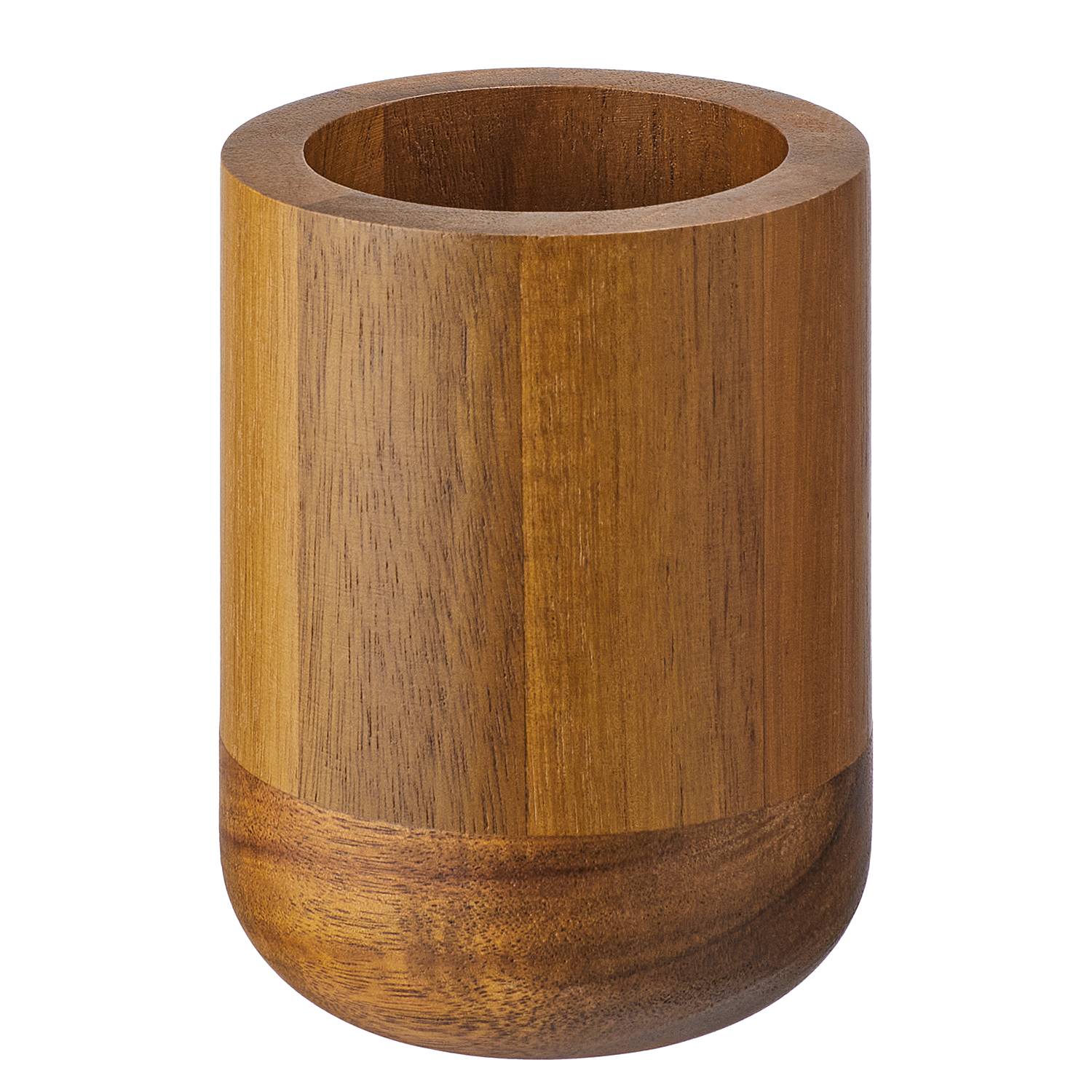 Tendance Gobelet En Polyrésine – Aspect Naturel/acacia, Pour Déco Ou Rangement, Design Original