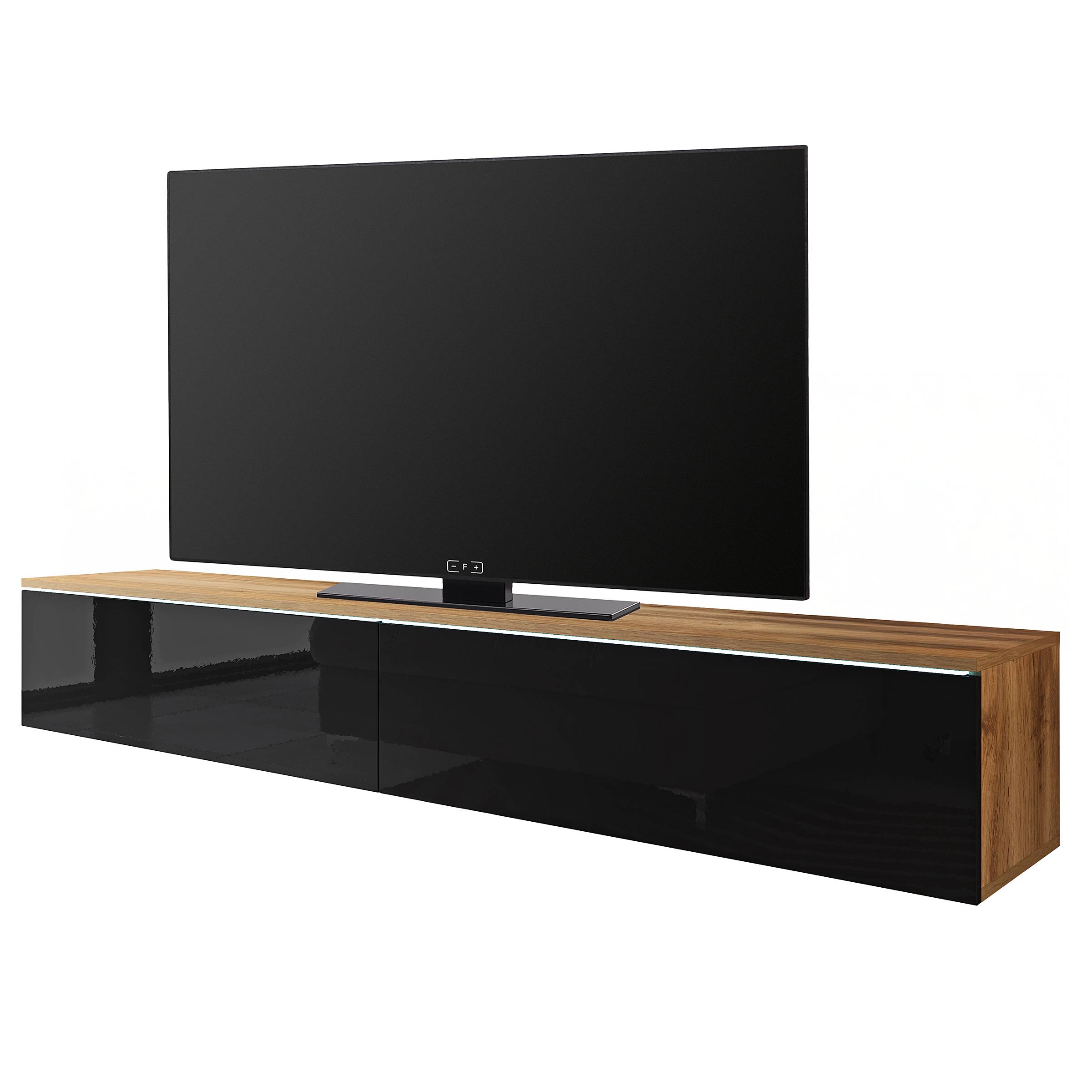 vidaXL Tv-meubel 150x30x44,5 cm bewerkt hout wit, tv-kast, media-kast, tv- wandmeubel, hifi-kast, entertainmentcenter, tv-entertainmentmeubel