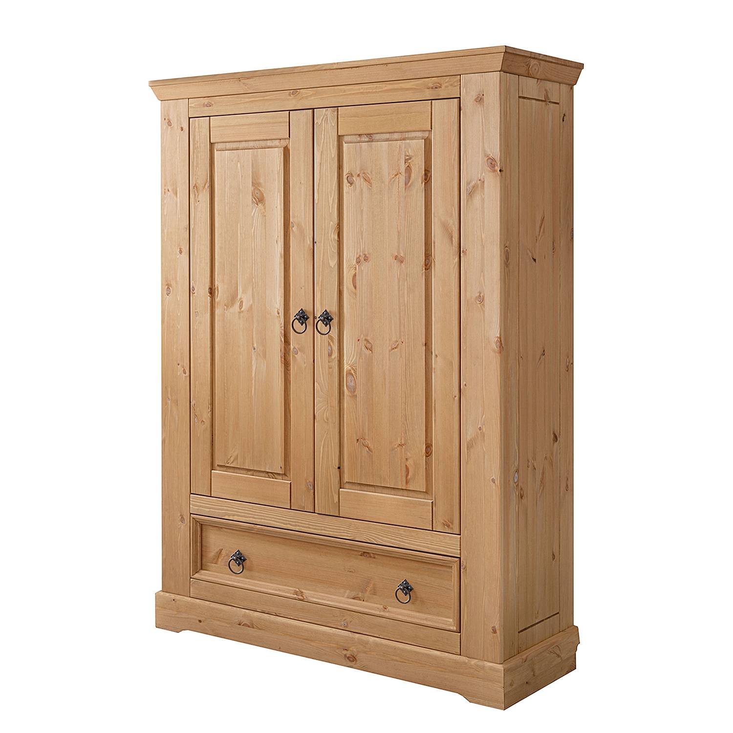 Armoire D'entrée Style Maison De Campagne - Palazzo Int - Vieux Blanc - Pin Massif