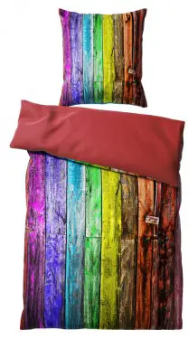 Bettw盲sche Rainbow 200 135 x cm