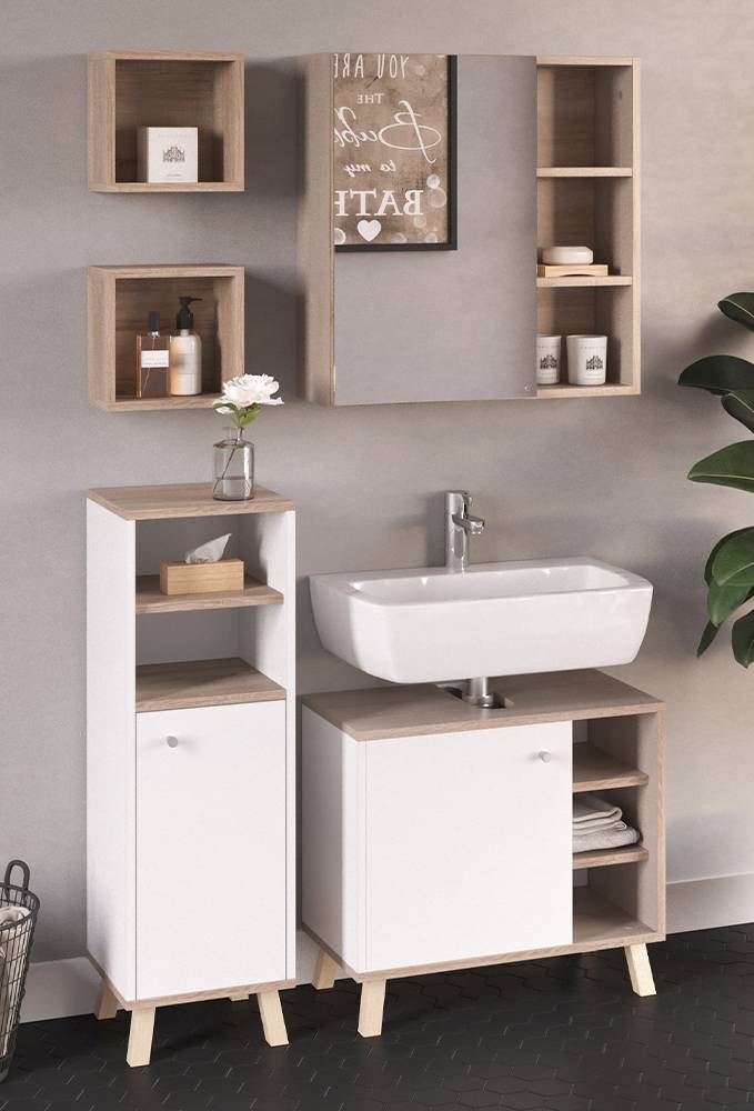 Badmöbel-Set Senyo 36440, 5er Set kaufen | home24