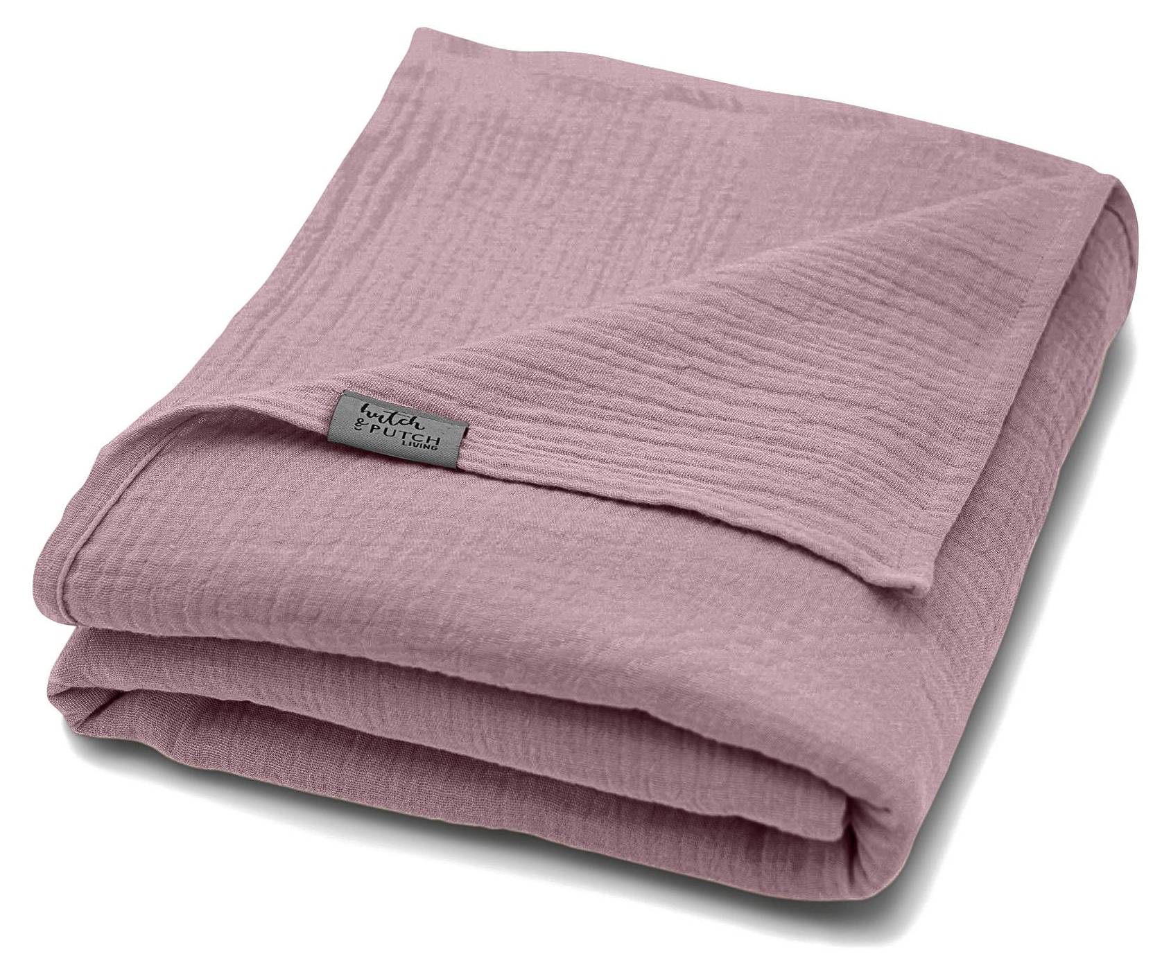 MusselinTagesdecke "Luca" • Mauve kaufen home24