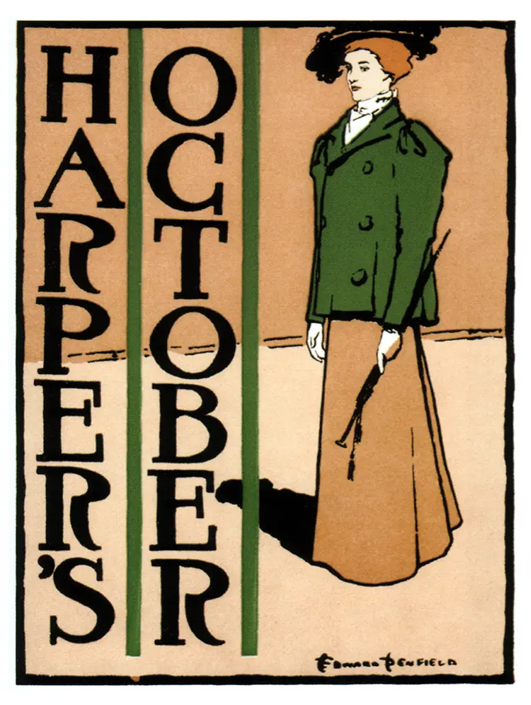 Leinwandbild Harper\'s October 1897
