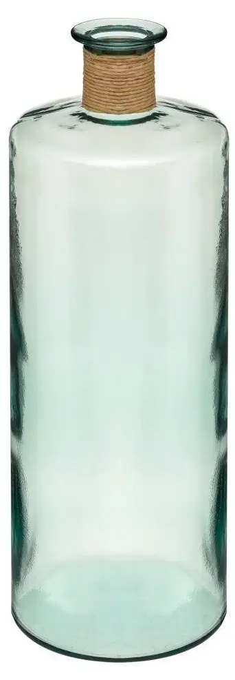 Vase aus recyceltem Glas, H枚he 75 cm