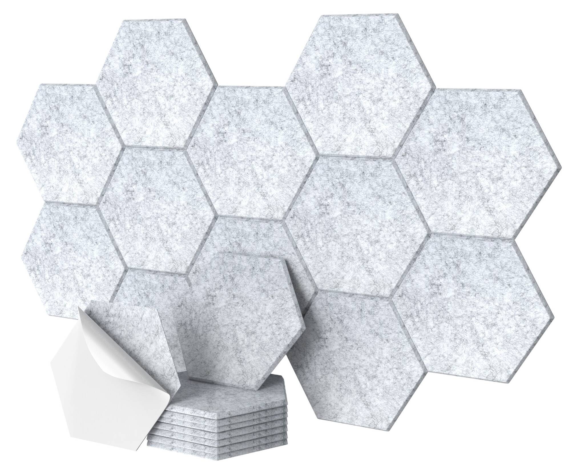 Panneaux acoustiques hexagonaux adhésifs | Je commande ! | home24
