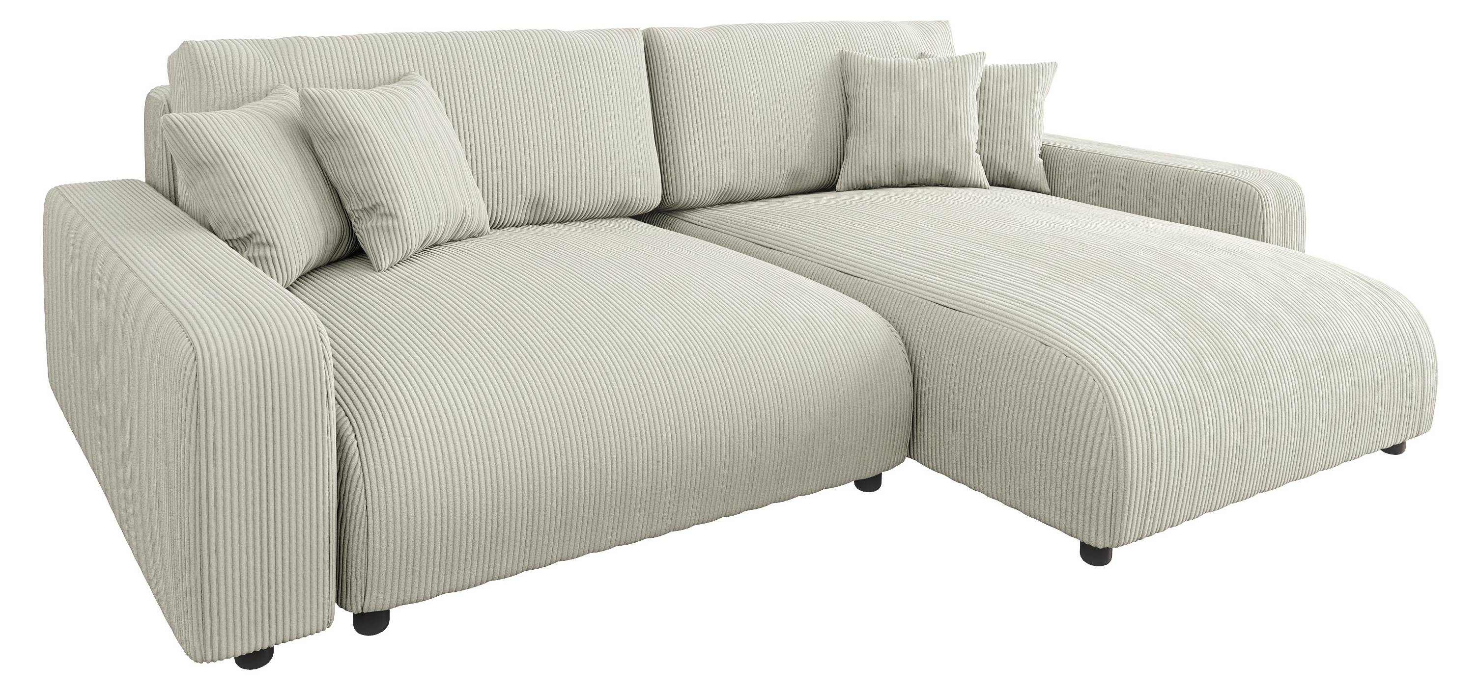 Emma Cord Ecksofa mit Schlaffunktion kaufen home24