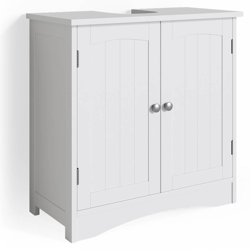 Vicco Washbasin cabinet Eliza, Viking Oak, 70 x 63 cm with 2 Vicco Washbasin cabinet Eliza, Viking Oak, 70 x 63 cm with 2
