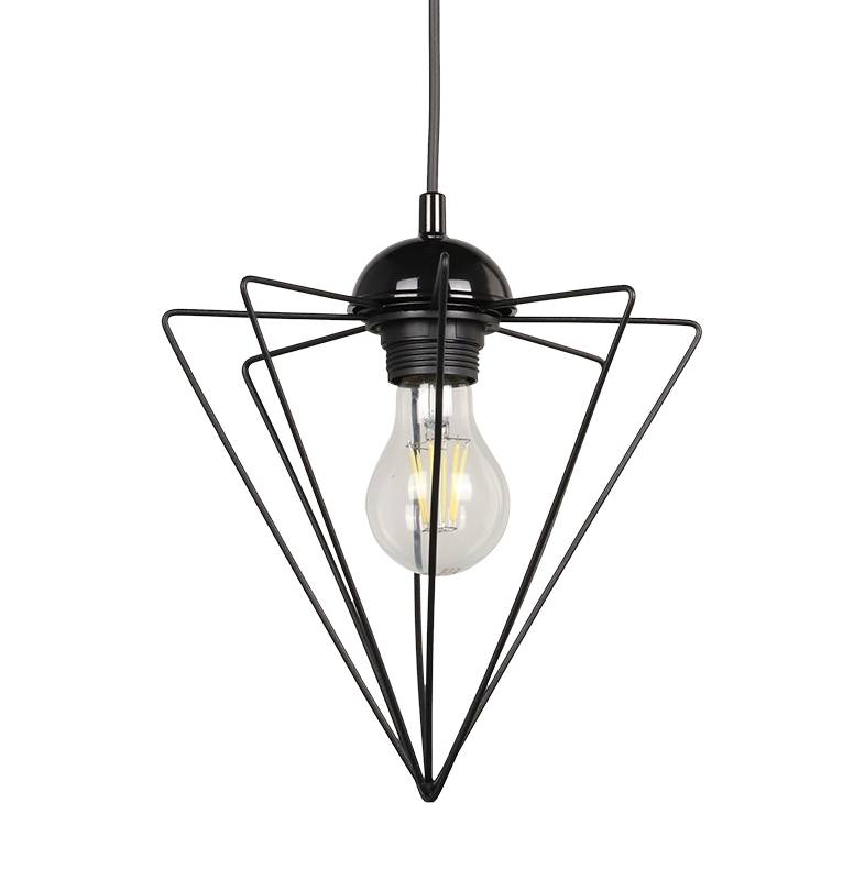 Homemania Pendelleuchte Gold/Schwarz – Metall, Verstellbar, 2x E27, 70 Cm Kabel, Inkl. Montageset