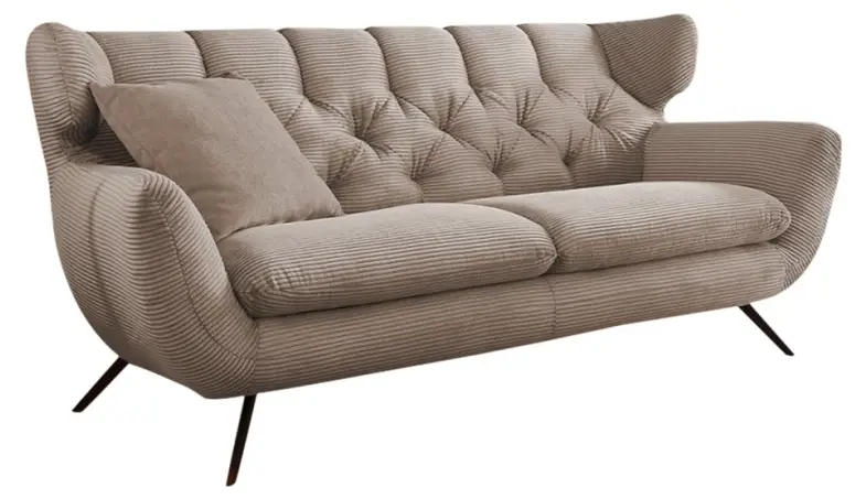 3-Sitzer Sofa Cord CHARME