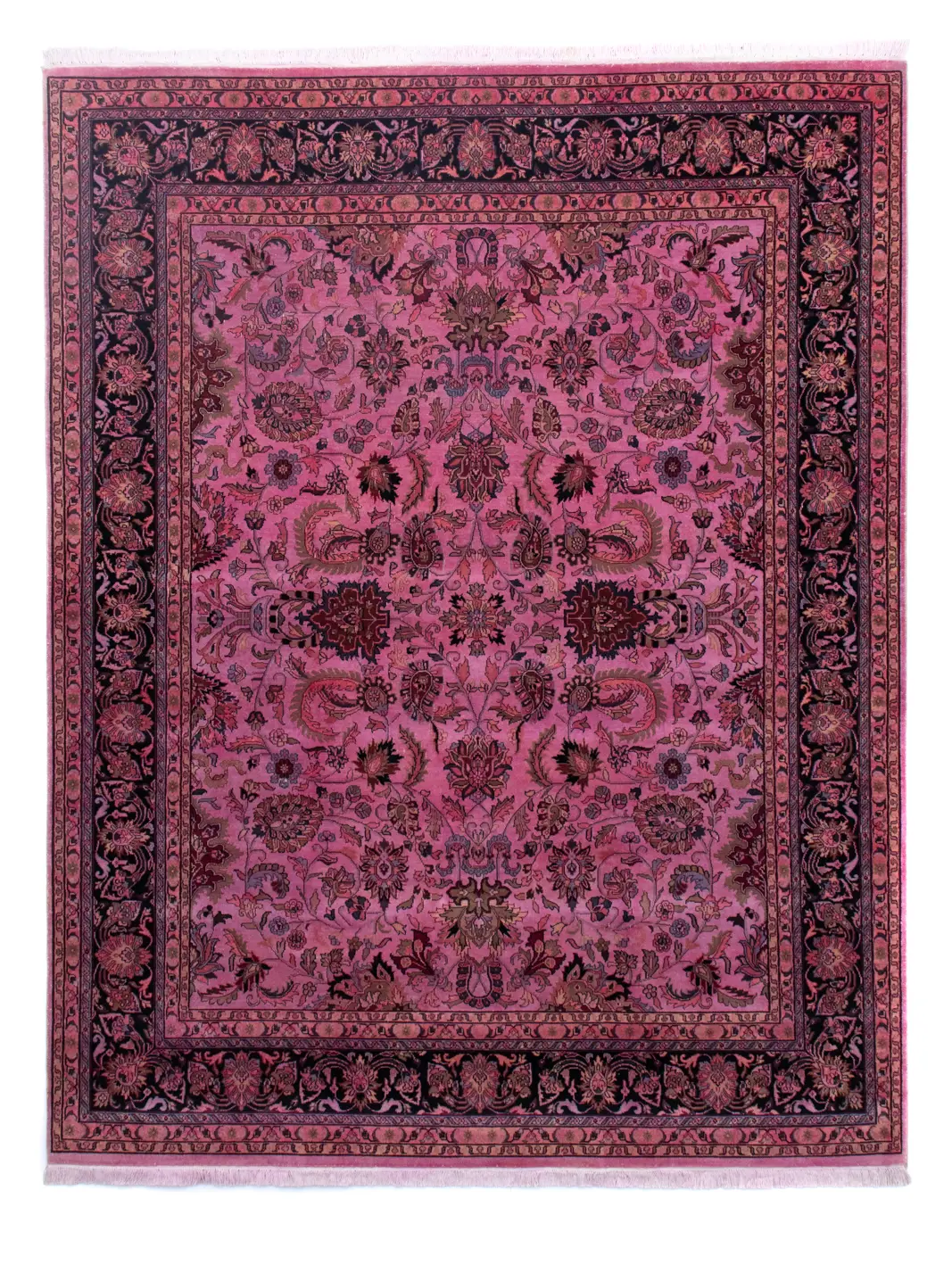 Designer Teppich - 302 x 235 cm - rosa