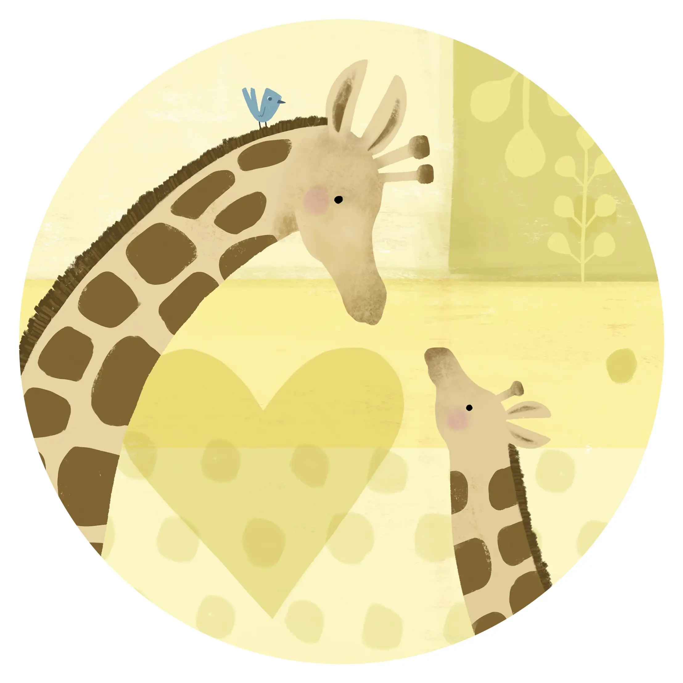 ich - und Mama Giraffen