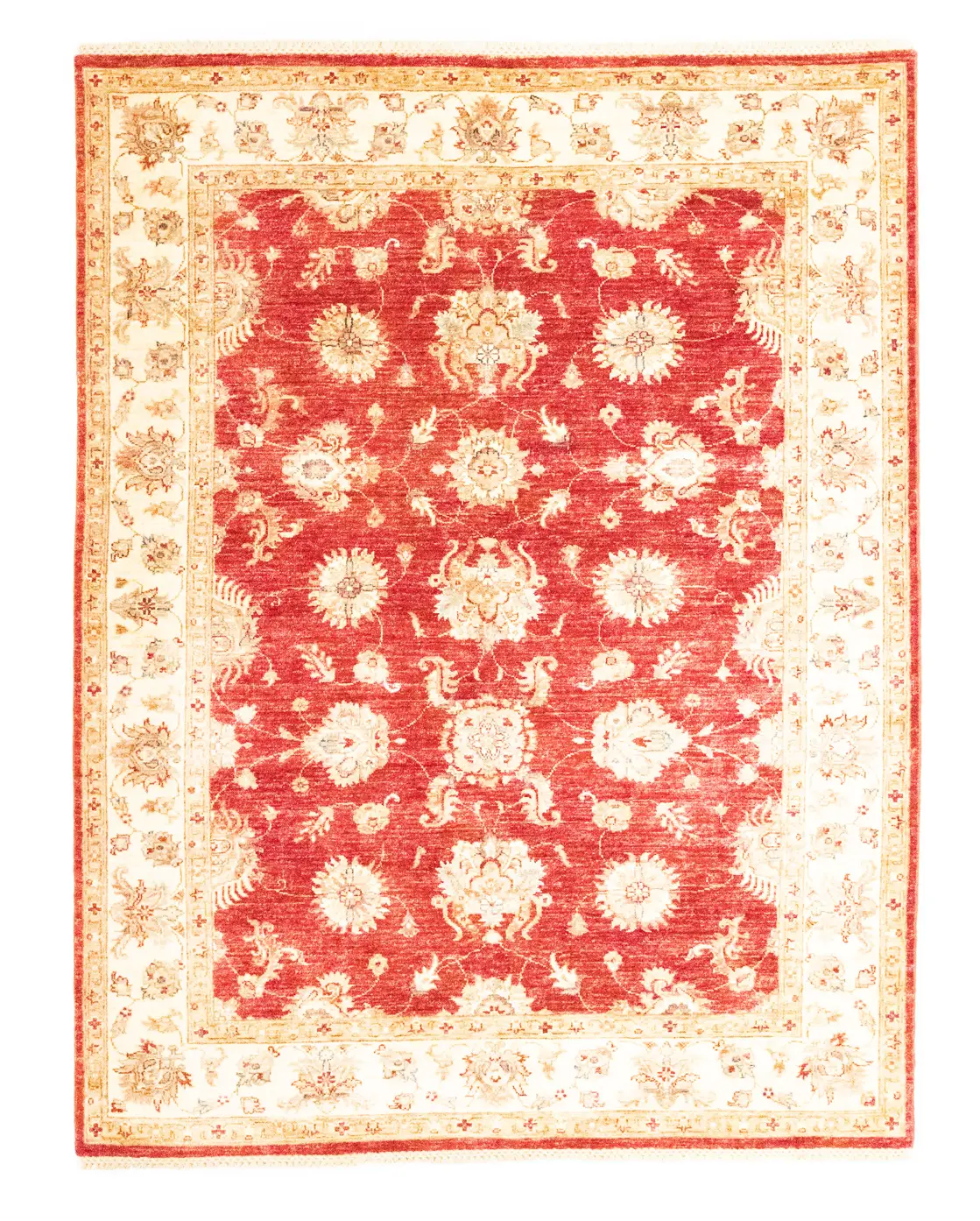 Ziegler Teppich - 202 - 153 rot x cm