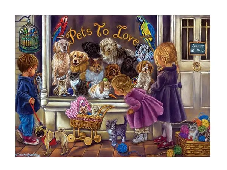 Love to 1000 Pets Teile Puzzle