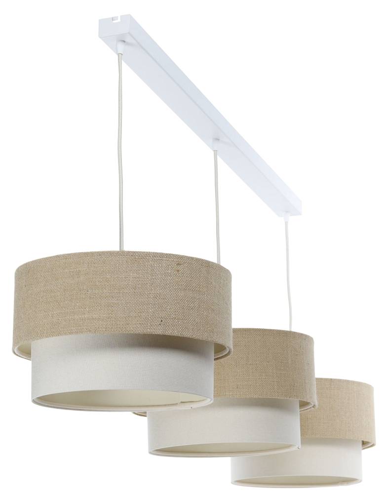 Atmosphera Hängeleuchte Mit 4 Lampen – 80 Cm Design Aus Metall Und Kiefernholz