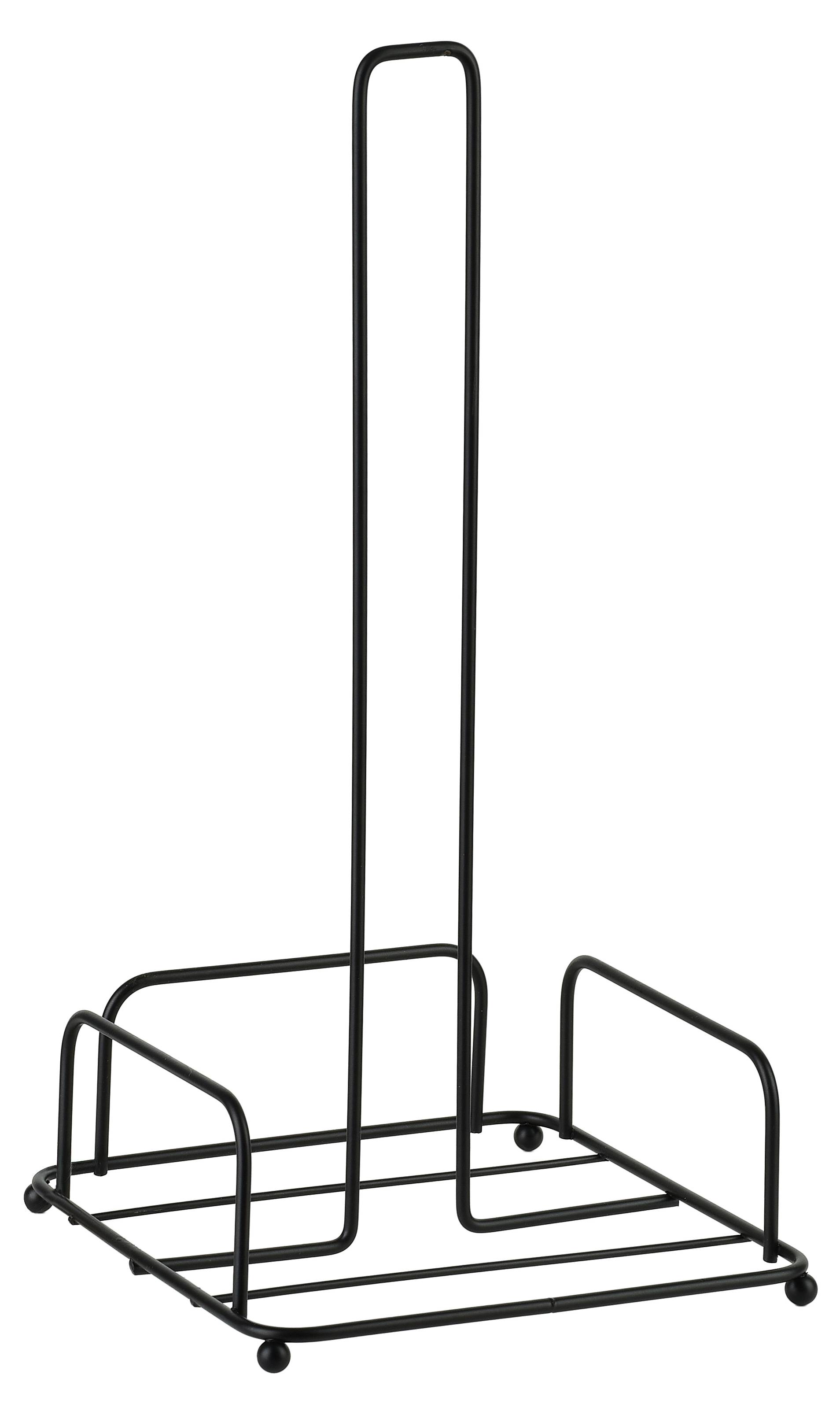 Einziehbarer Papierhandtuchhalter, Papierhandtuchhalter Aus Edelstahl Schwarz 96372095