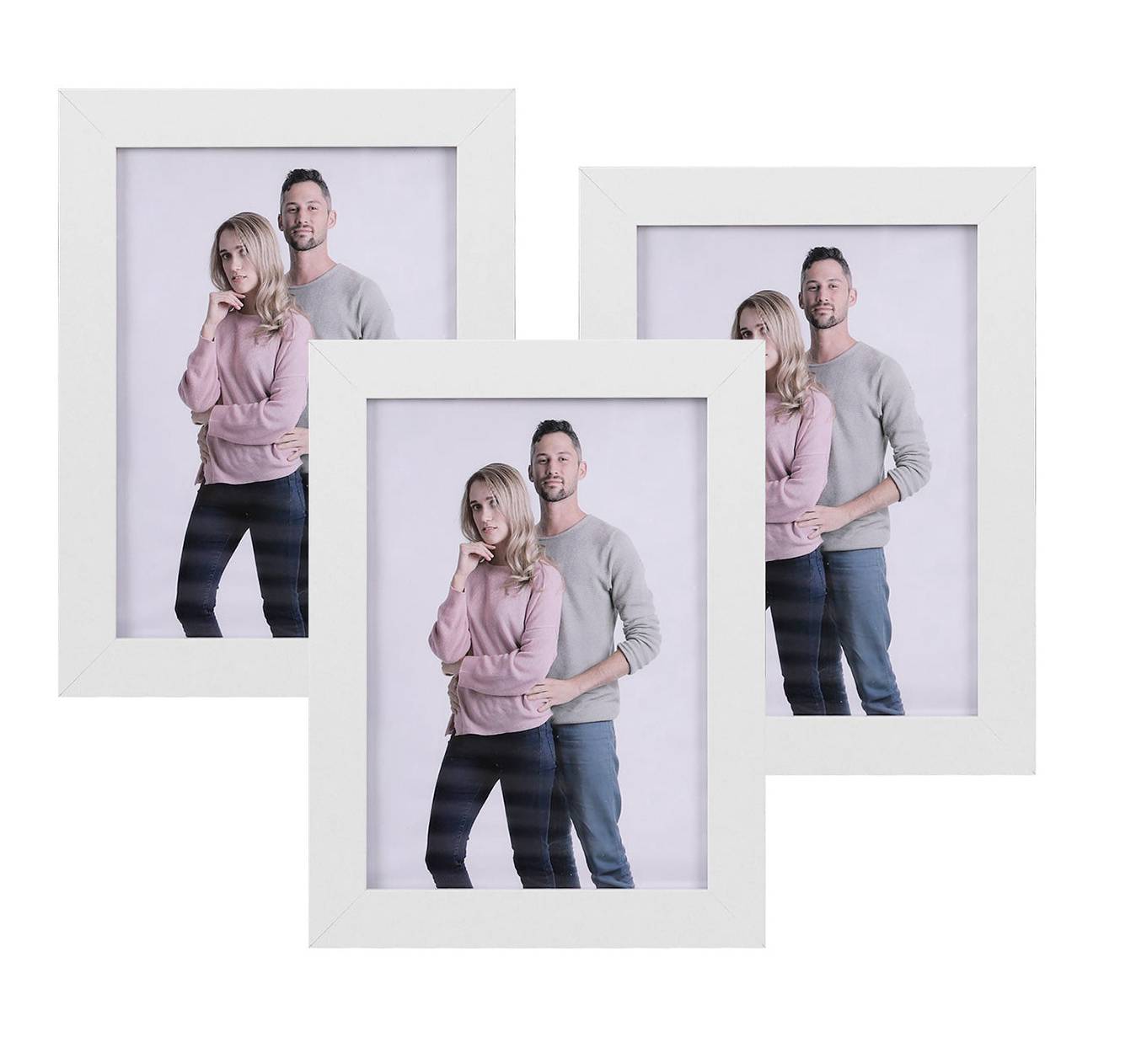 Faltbarer Fotorahmen Für 3 Bilder (5,1x7,6 Cm) – Silberfarbene Geschenkidee Faltbarer Fotorahmen Für 3 Bilder (5,1x7,6 Cm) – Silberfarbene Geschenkidee