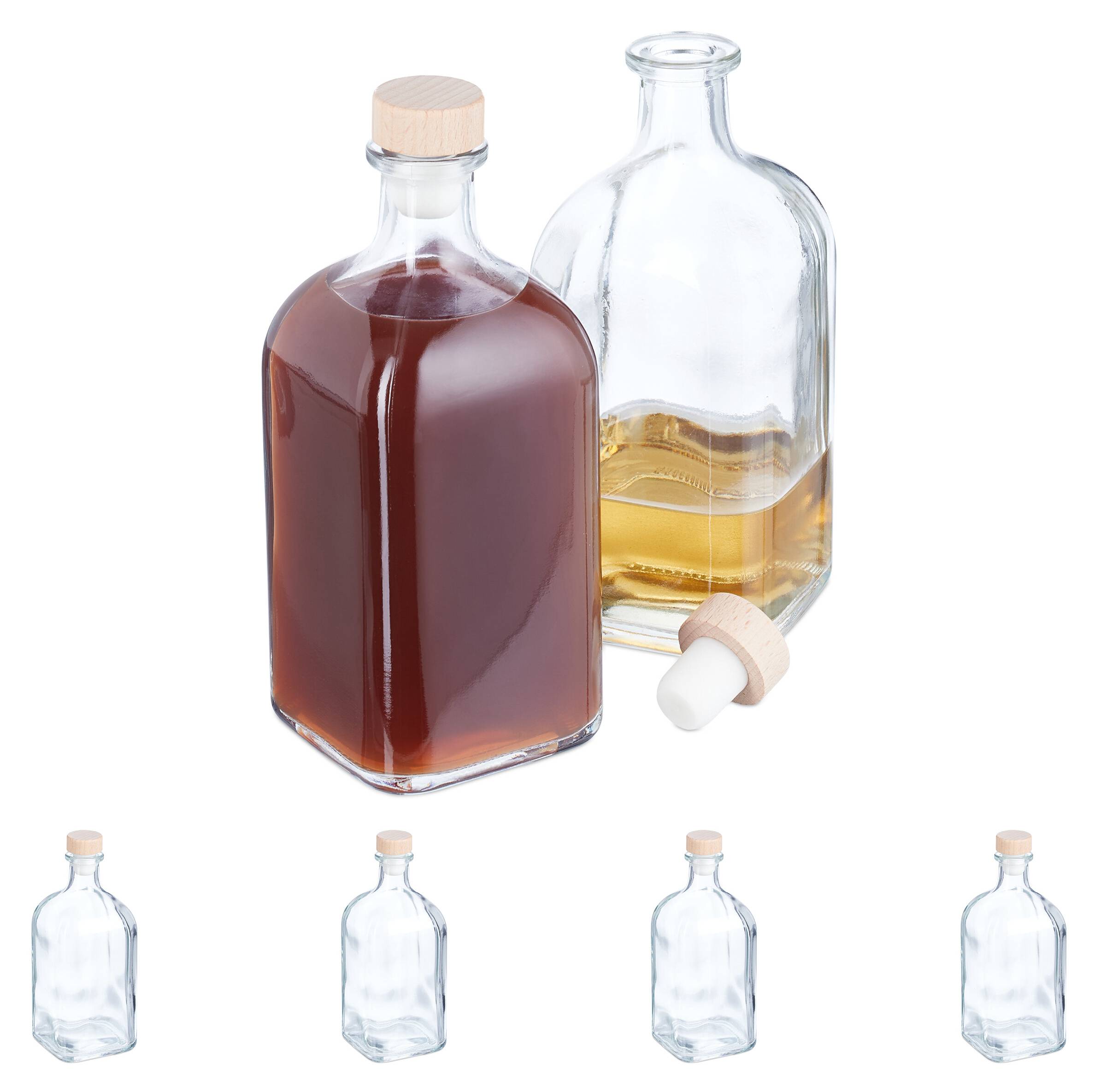 Flaschen zum Befüllen 6er Set 500 ml kaufen