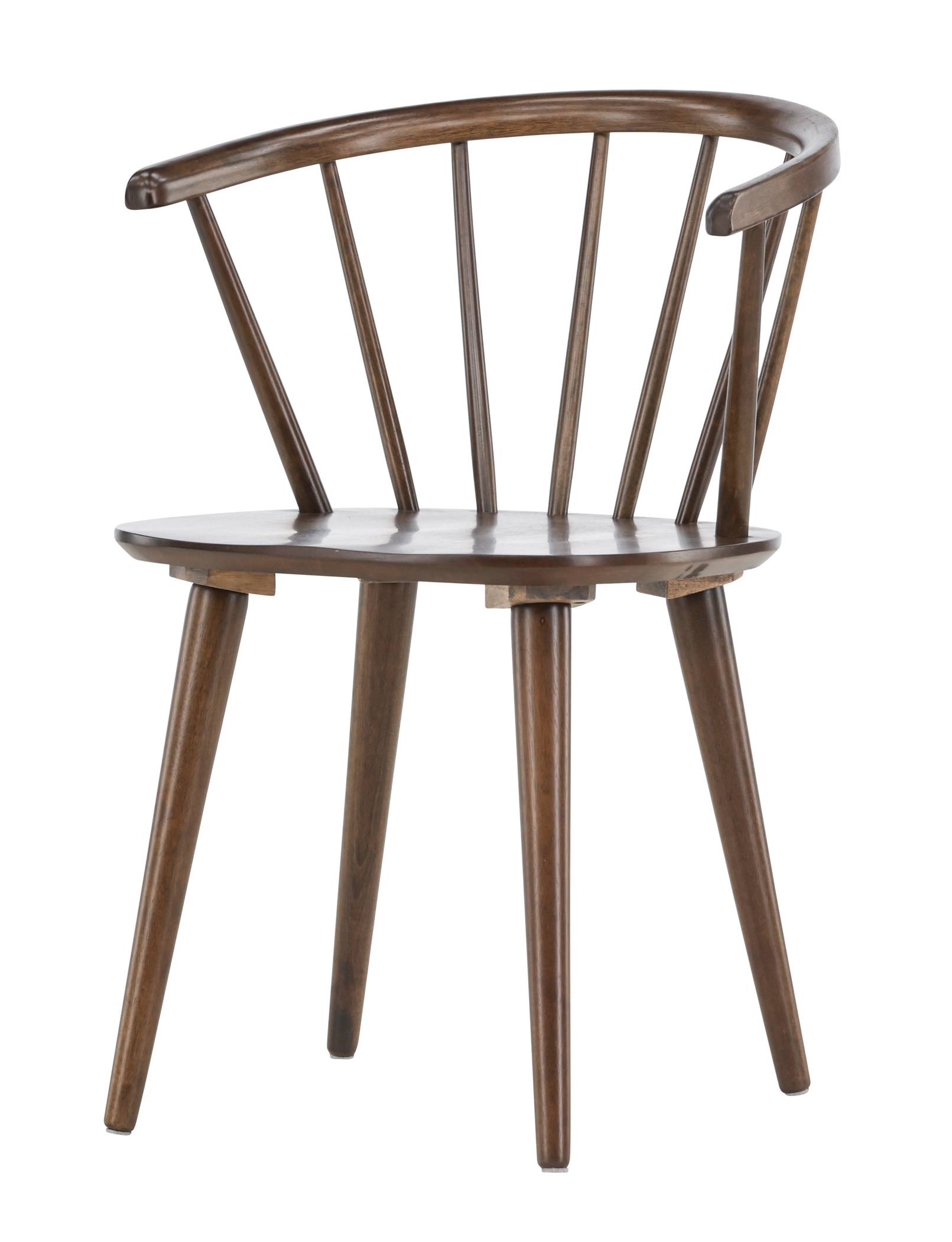 Esszimmer Stuhl mit Armlehnen Florenz mit Massivholz-Sitzfläche