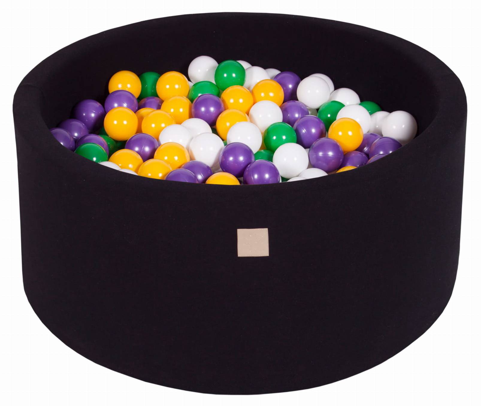 Bällebad Bällepool Mit Bunten Bällen ∅ 7Cm Für Babys Kinder Quadrat, Hellgrau:weiß
