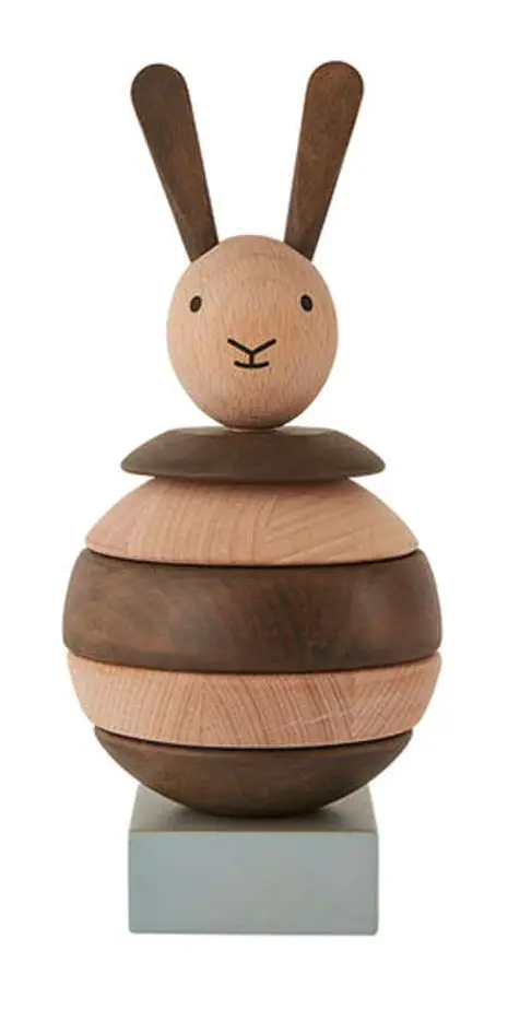 Rabbit\' Stacking Holzspielzeug \'Wooden
