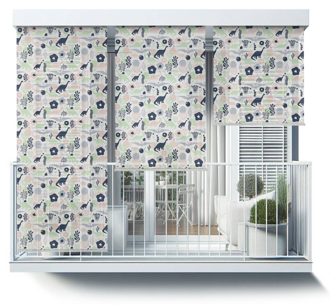 Außenrollo Dino Flora kaufen | home24