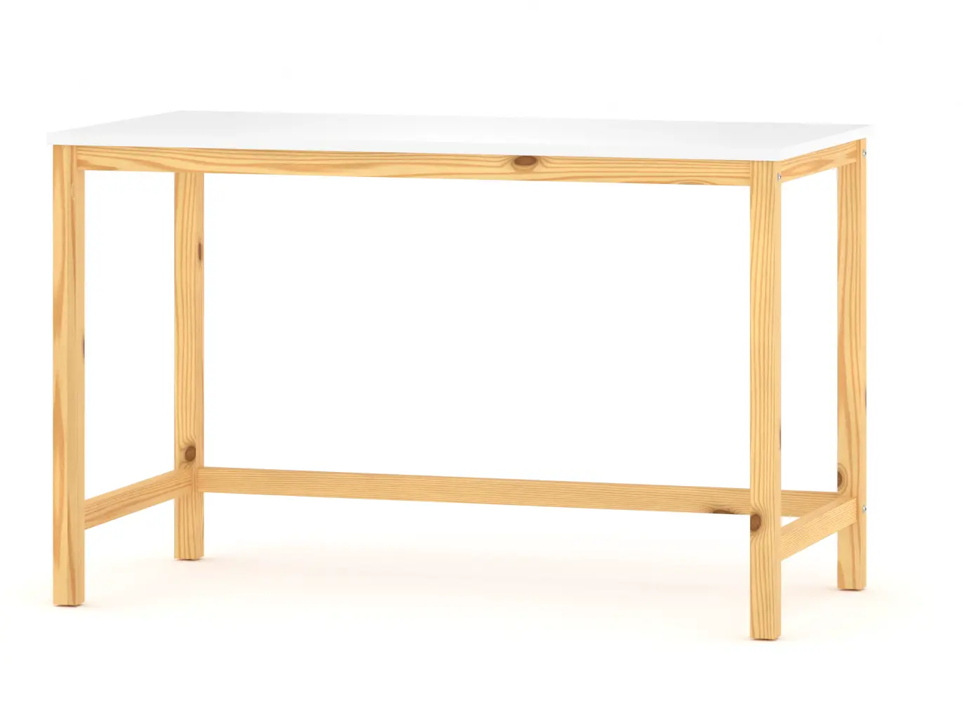 Schreibtisch Holz&MDF Wei脽 120x60