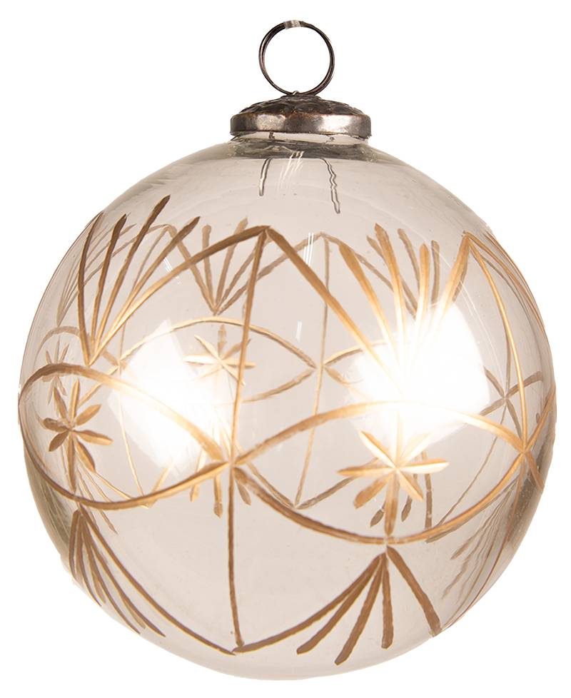 25 Weihnachtskugeln In Weiß & Gold - Bruchsichere Christbaumkugeln Mit Glitzer