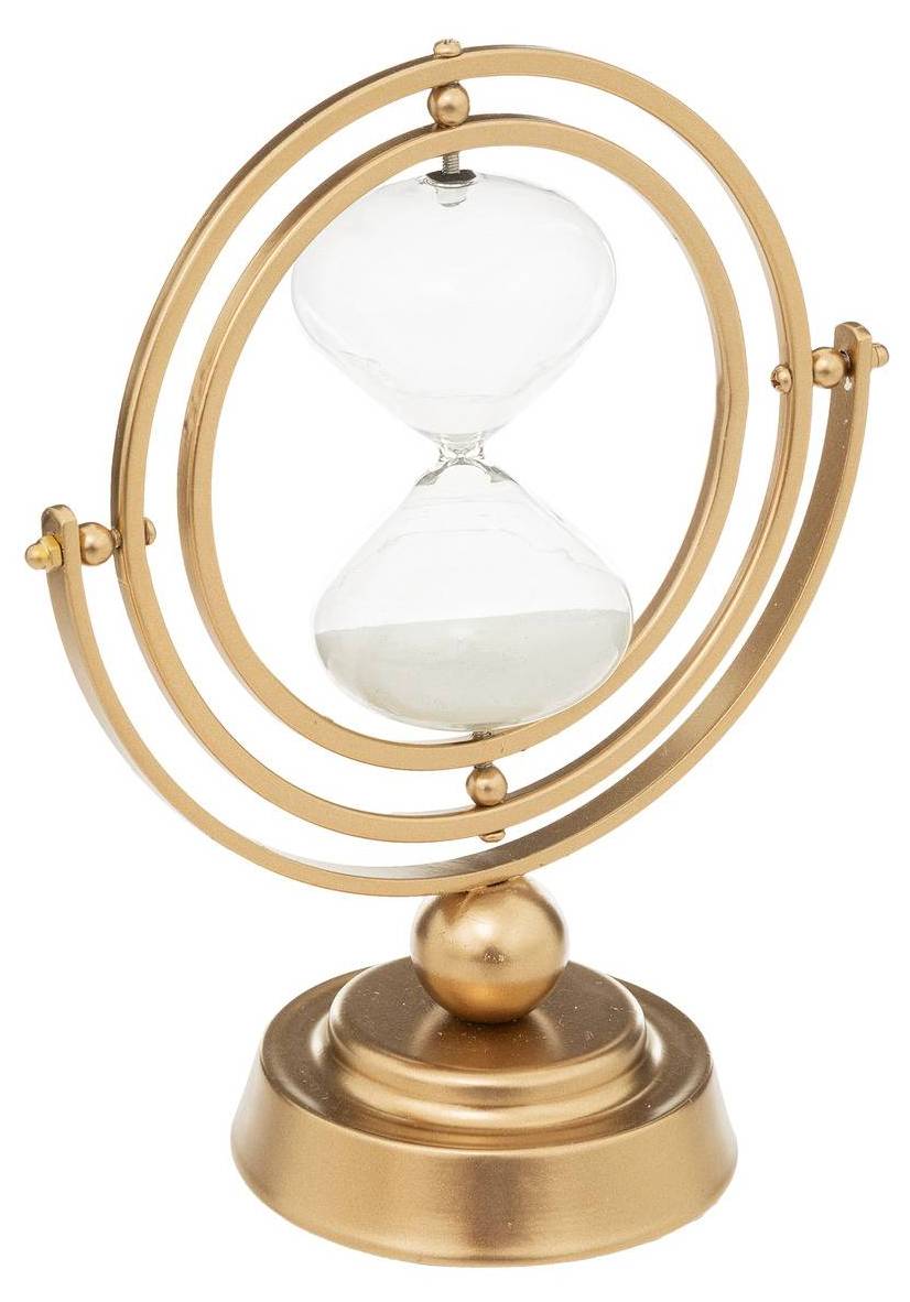 Keltische Grüne-Mann Sanduhr – Handbemalt, 15,2 Cm Hoch, Aus Harz, Dekorativ Für Zuhause, Ca. 5,5 Minuten Laufzeit
