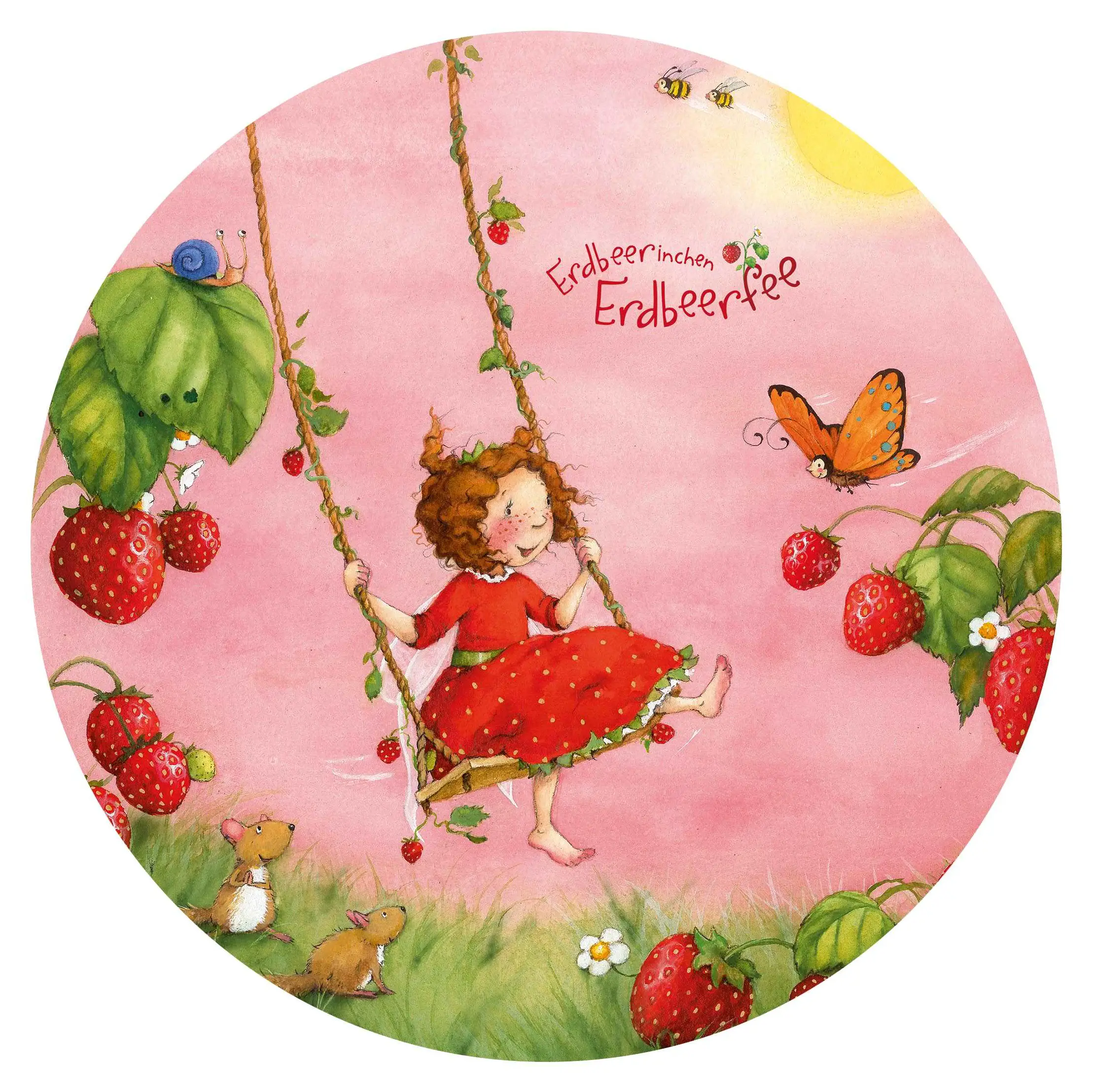 Baumschaukel Erdbeerinchen - Erdbeerfee