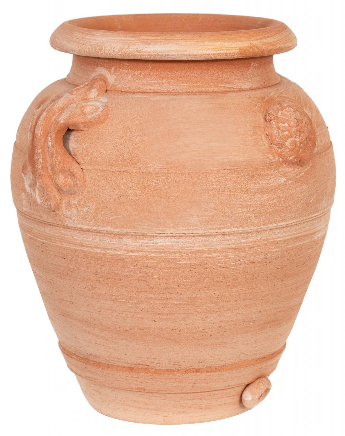 Set De 4 Pieds Tête De Lion Pour Cache-pot, Vase En Terre Cuite, Déco Toscane Biscottini