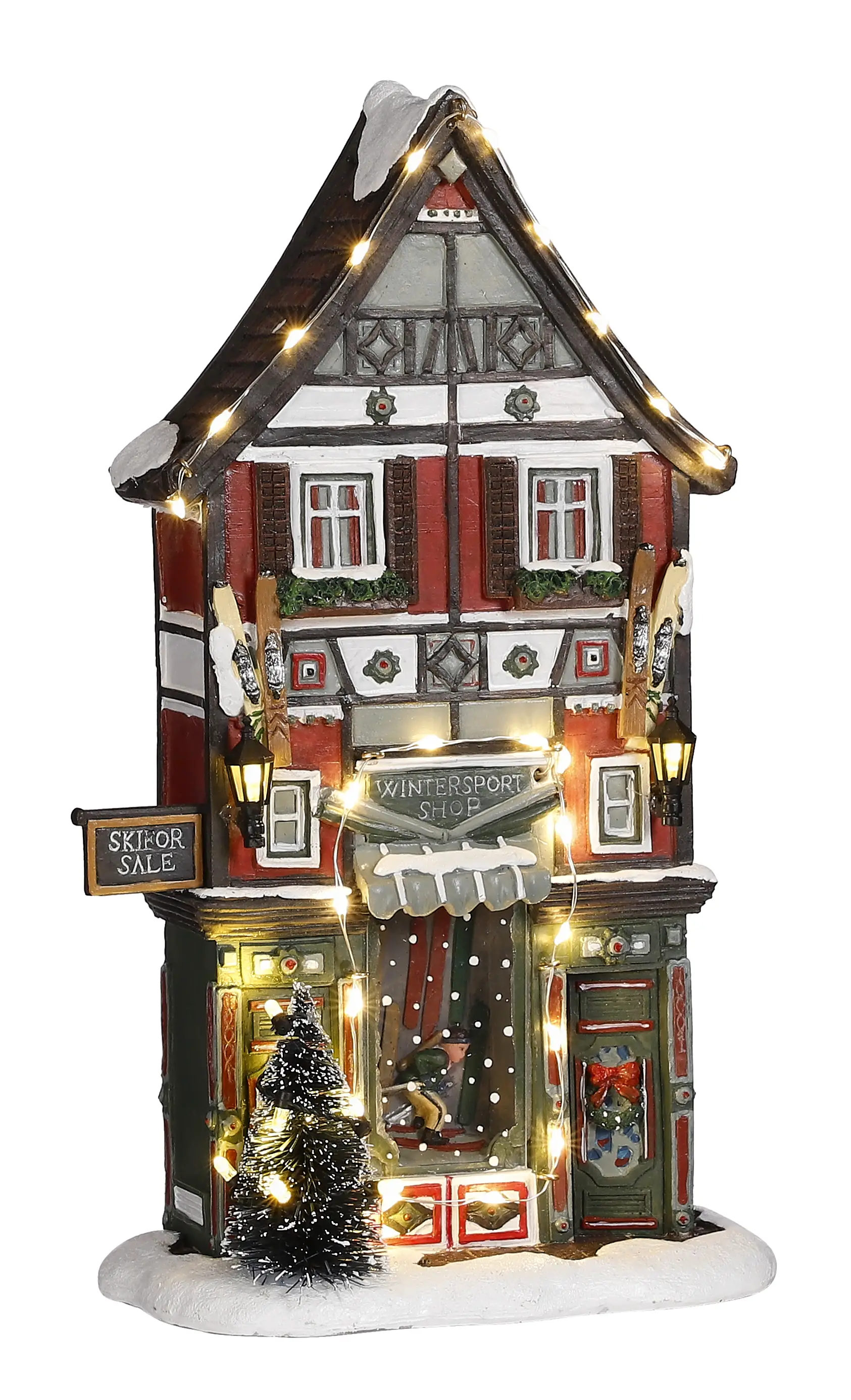 Miniatur-Weihnachtsdorf Luville Figur