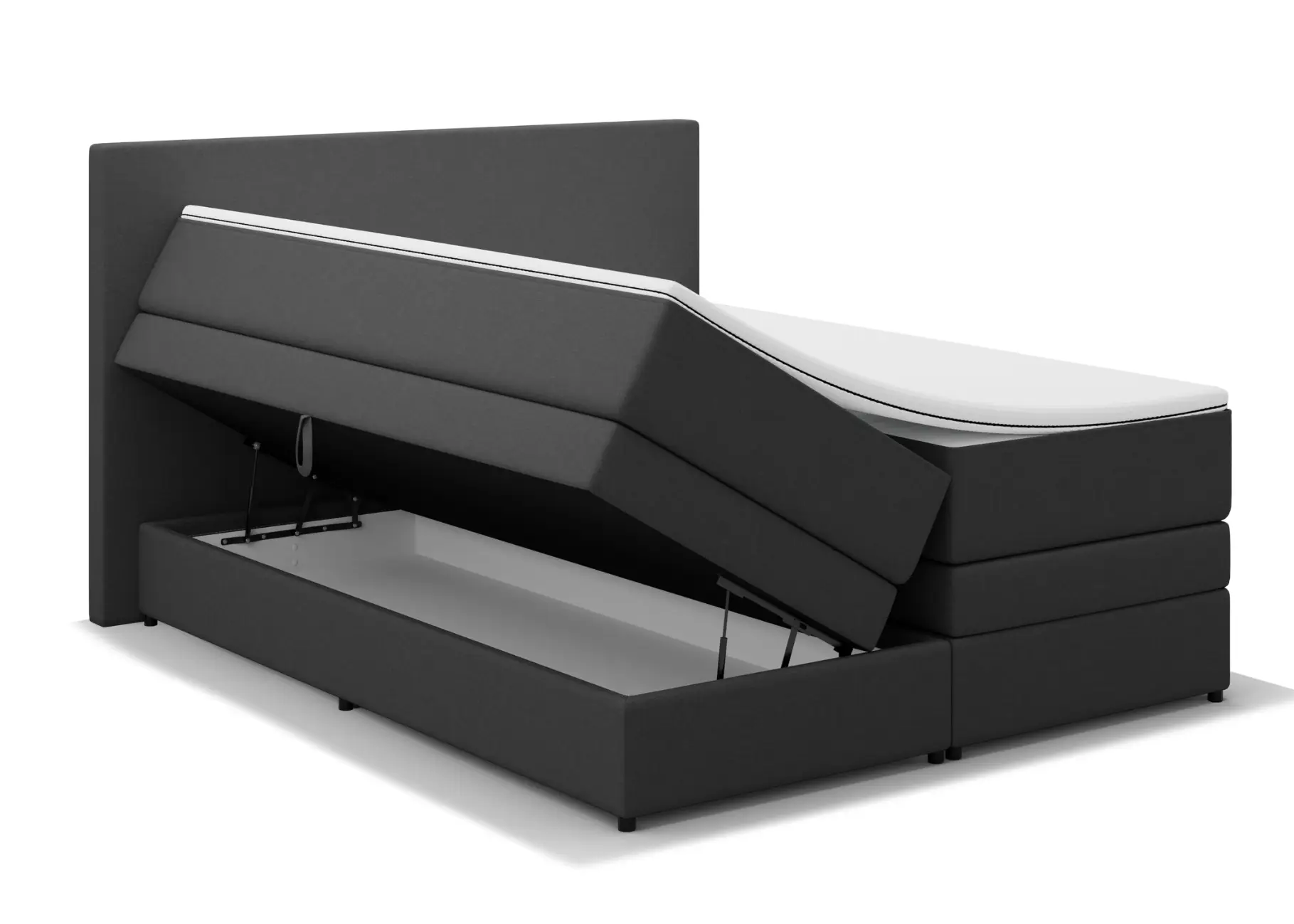 Premium Stauraum Boxspringbett