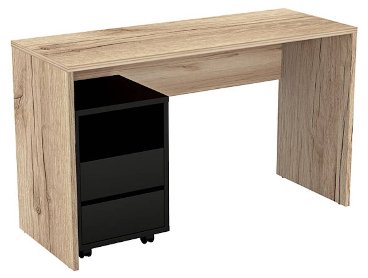 Schreibtisch mit Rollcontainer APIA kaufen | home24