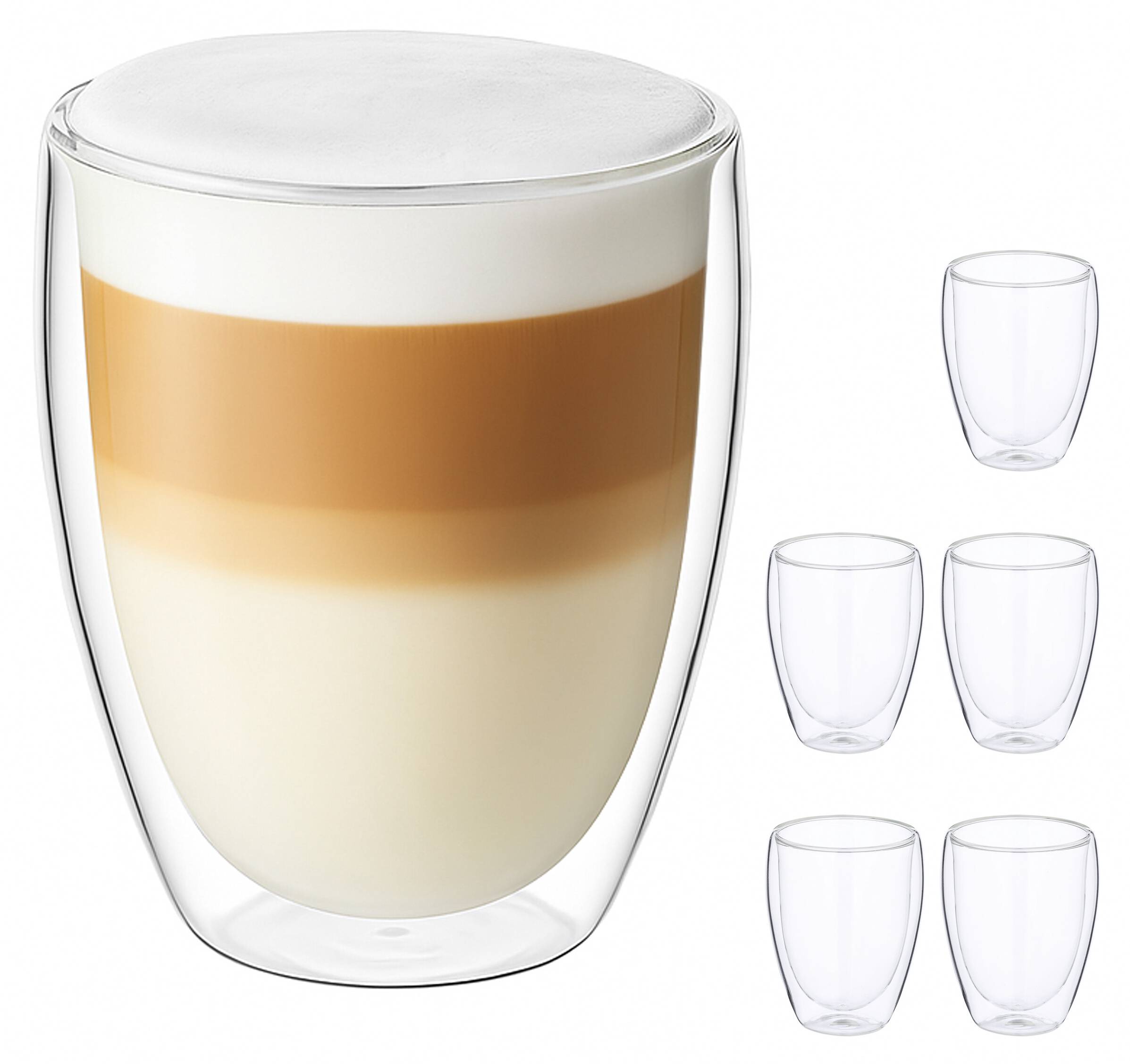 Latte Macchiato Gläser doppelwandig kaufen