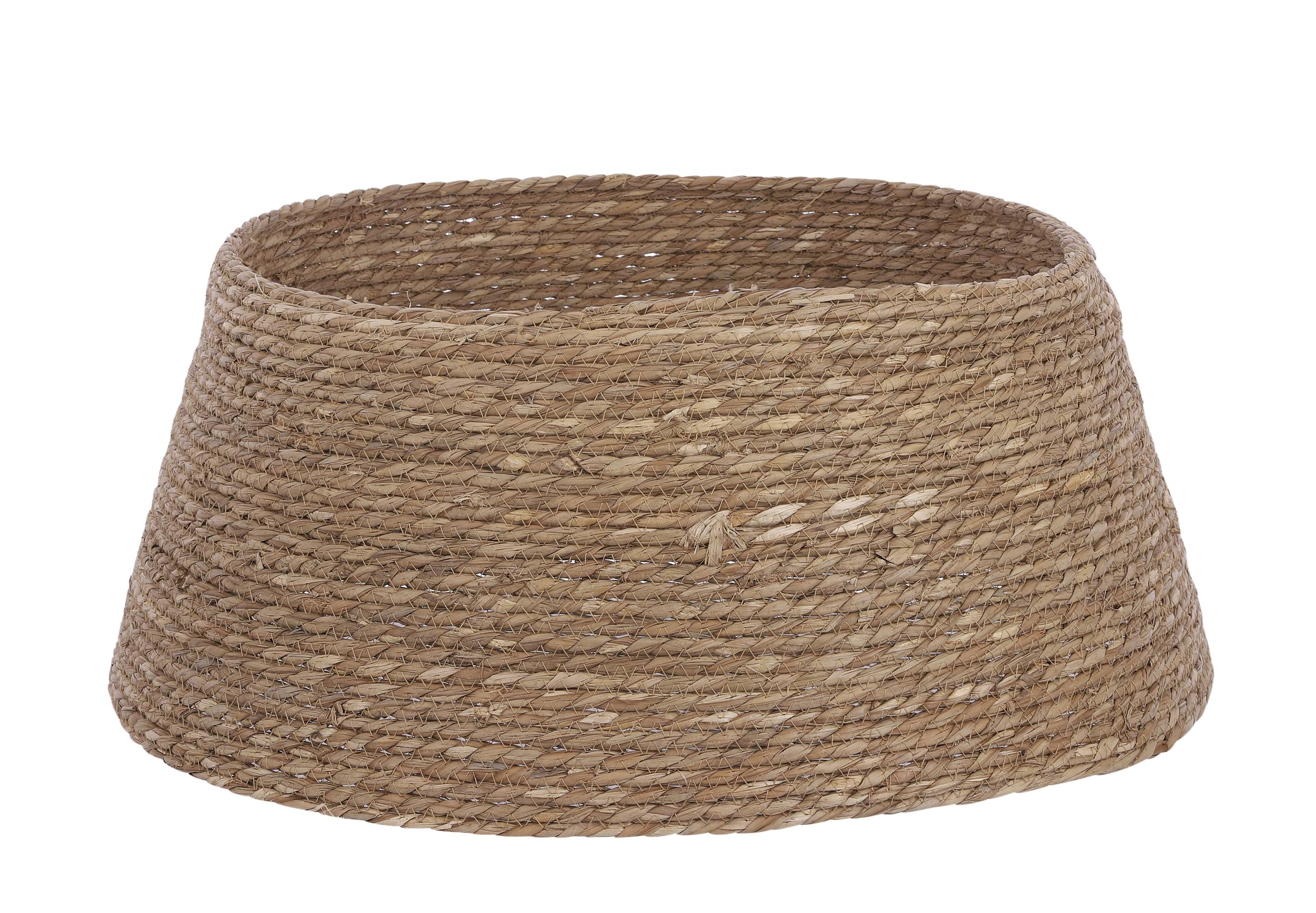 Weihnachtsbaumrock Aus Seegras - Naturfarben 57cm Für Baumständer