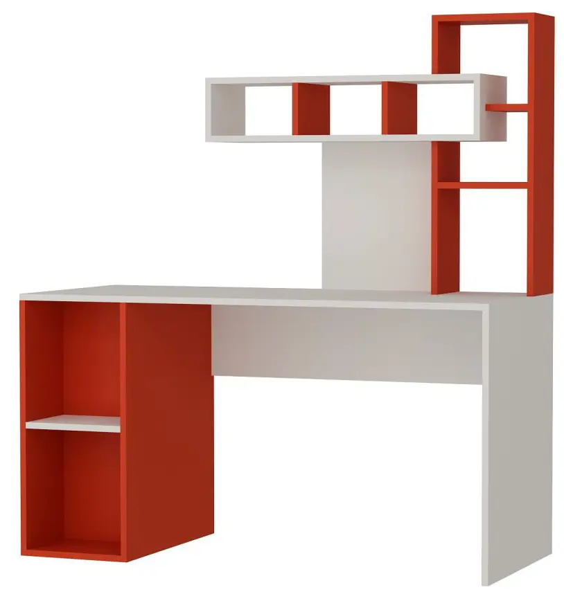 Rot Wei脽 Coral Schreibtisch