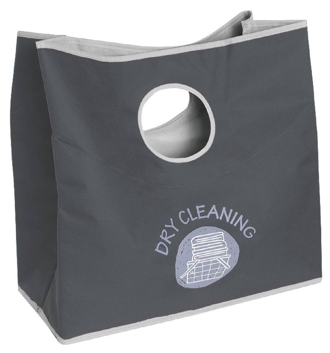 Fragezeichen Wäschekorb Rund - Zusammenklappbar Mit Griffen